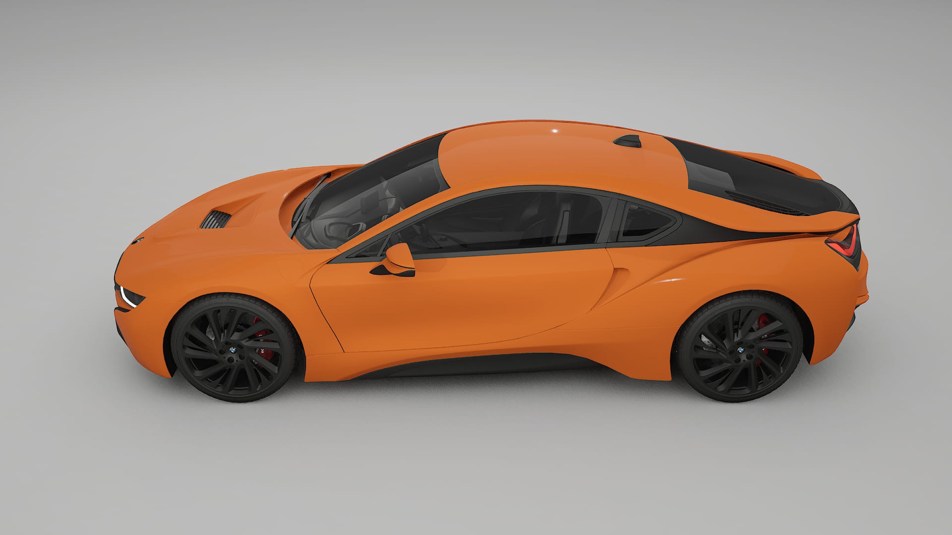 BMW I8 I12 TPU Lackskyddsfilm | ROCKET Färgskiftande PPF – Komplett Förskuret Kit