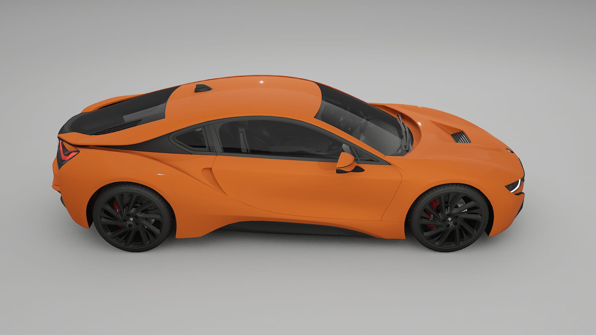 BMW I8 I12 TPU Lackskyddsfilm | ROCKET Färgskiftande PPF – Komplett Förskuret Kit