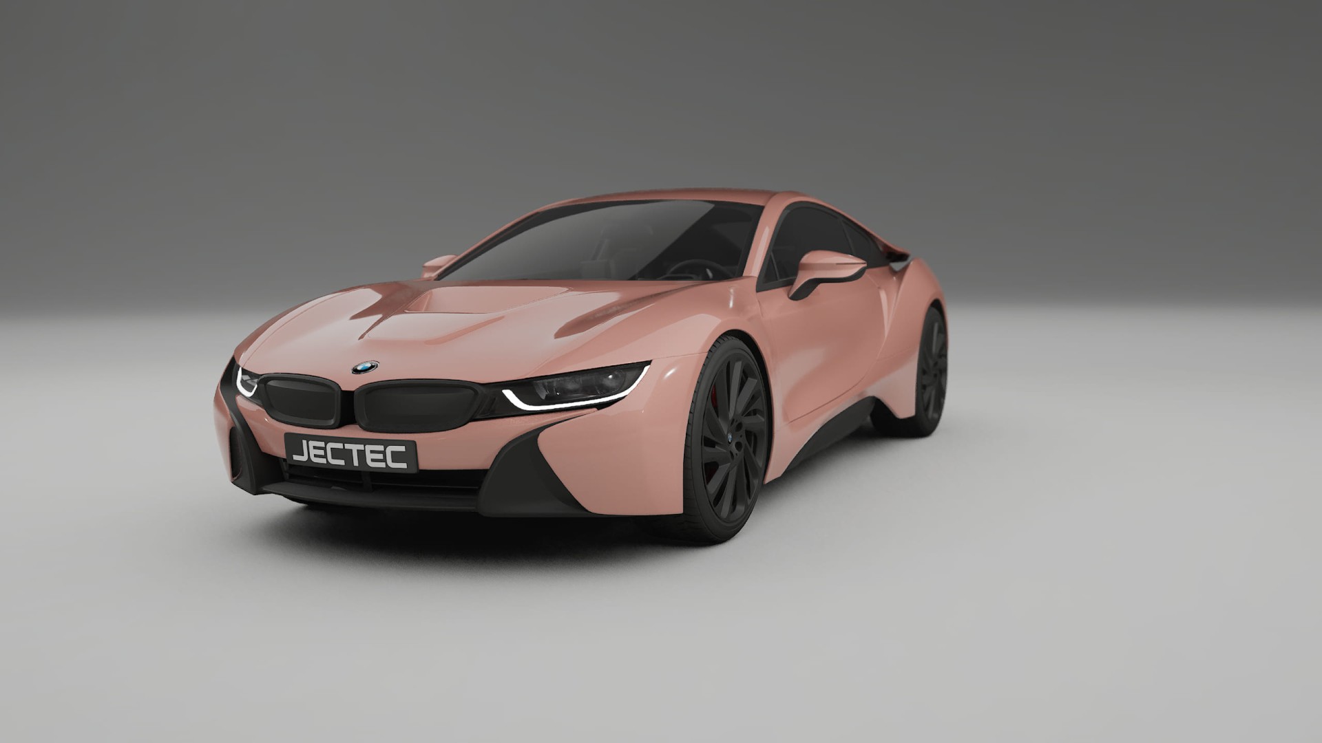 BMW I8 I12 TPU Lackskyddsfilm | BLUSH Färgskiftande PPF – Komplett Förskuret Kit