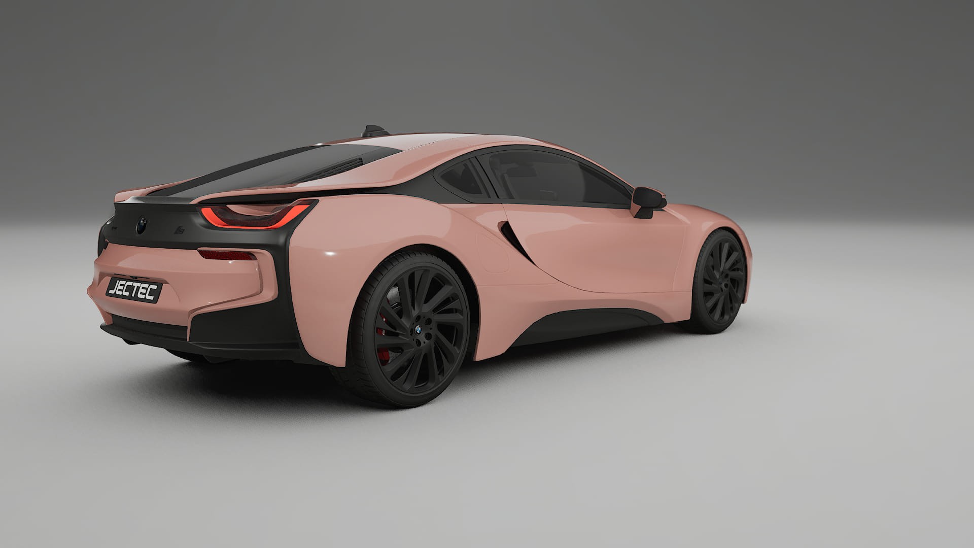BMW I8 I12 TPU Lackskyddsfilm | BLUSH Färgskiftande PPF – Komplett Förskuret Kit