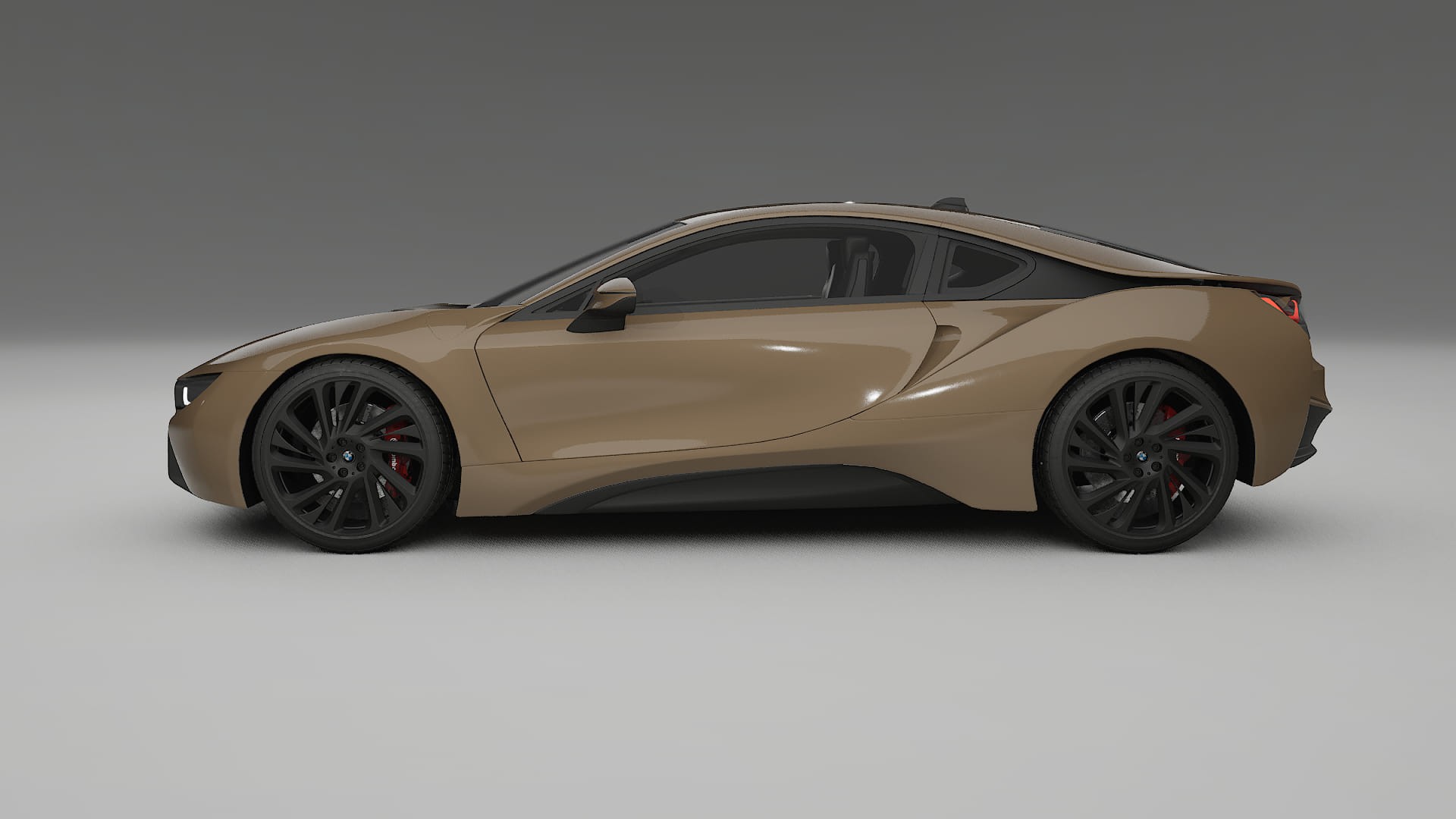 BMW I8 I12 TPU Lackskyddsfilm | SAHARA Färgskiftande PPF – Komplett Förskuret Kit