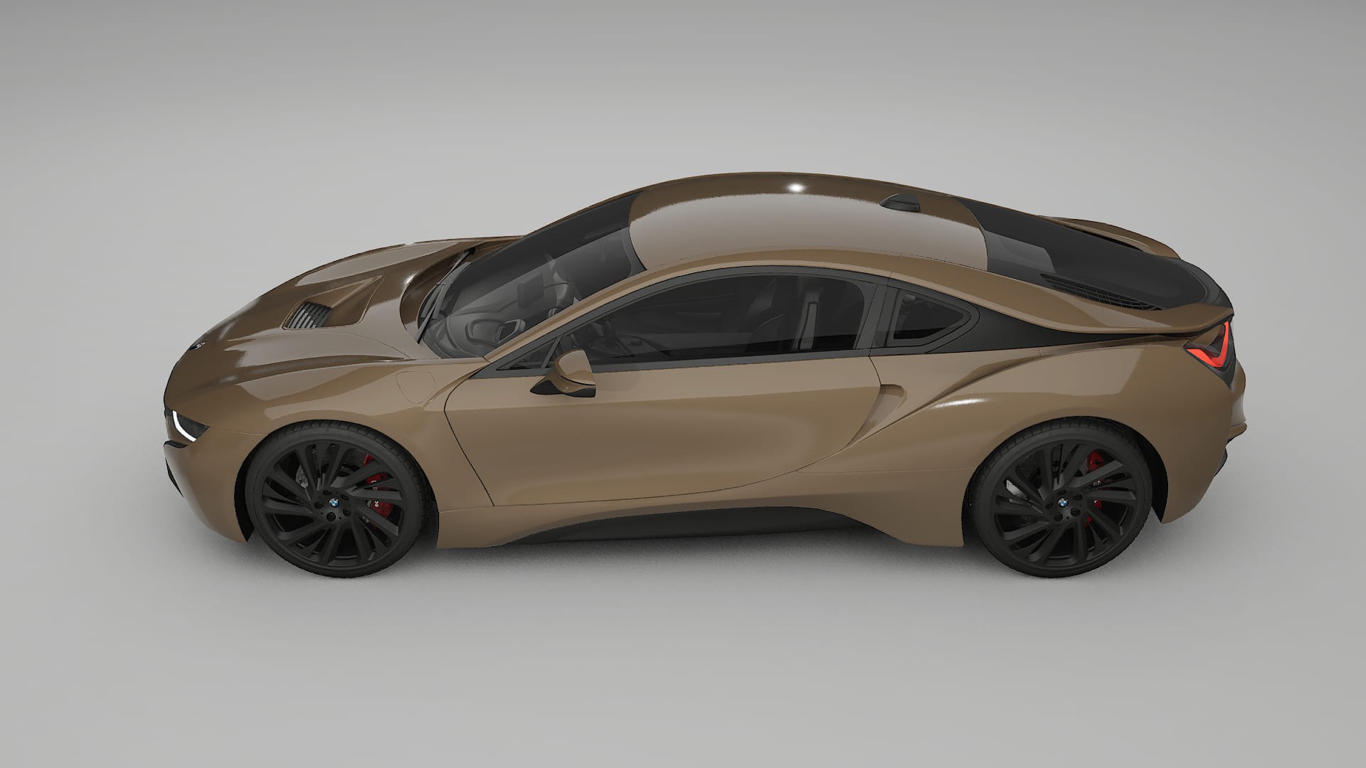 BMW I8 I12 TPU Lackskyddsfilm | SAHARA Färgskiftande PPF – Komplett Förskuret Kit