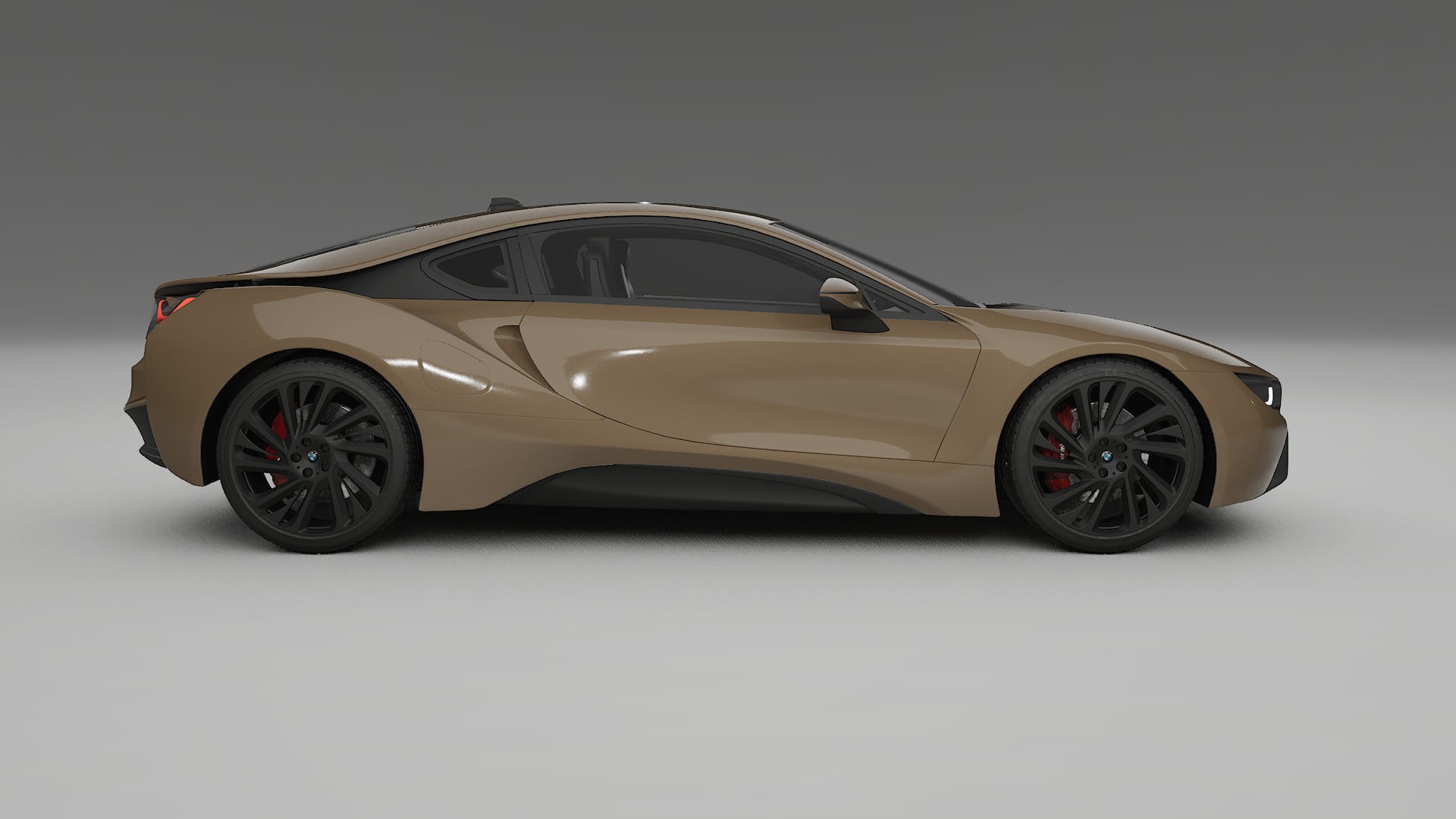 BMW I8 I12 TPU Lackskyddsfilm | SAHARA Färgskiftande PPF – Komplett Förskuret Kit