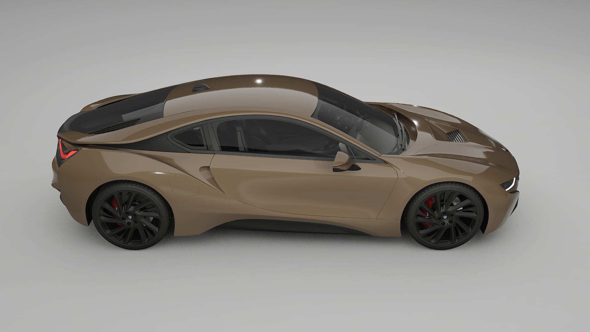 BMW I8 I12 TPU Lackskyddsfilm | SAHARA Färgskiftande PPF – Komplett Förskuret Kit