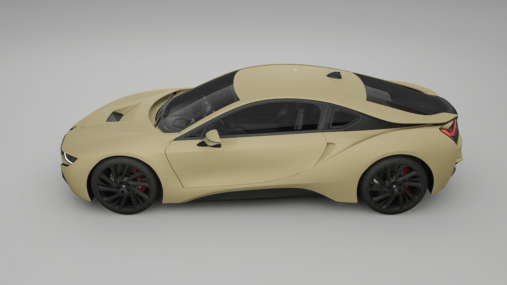 BMW I8 I12 TPU Lackskyddsfilm | SAND Färgskiftande PPF – Komplett Förskuret Kit