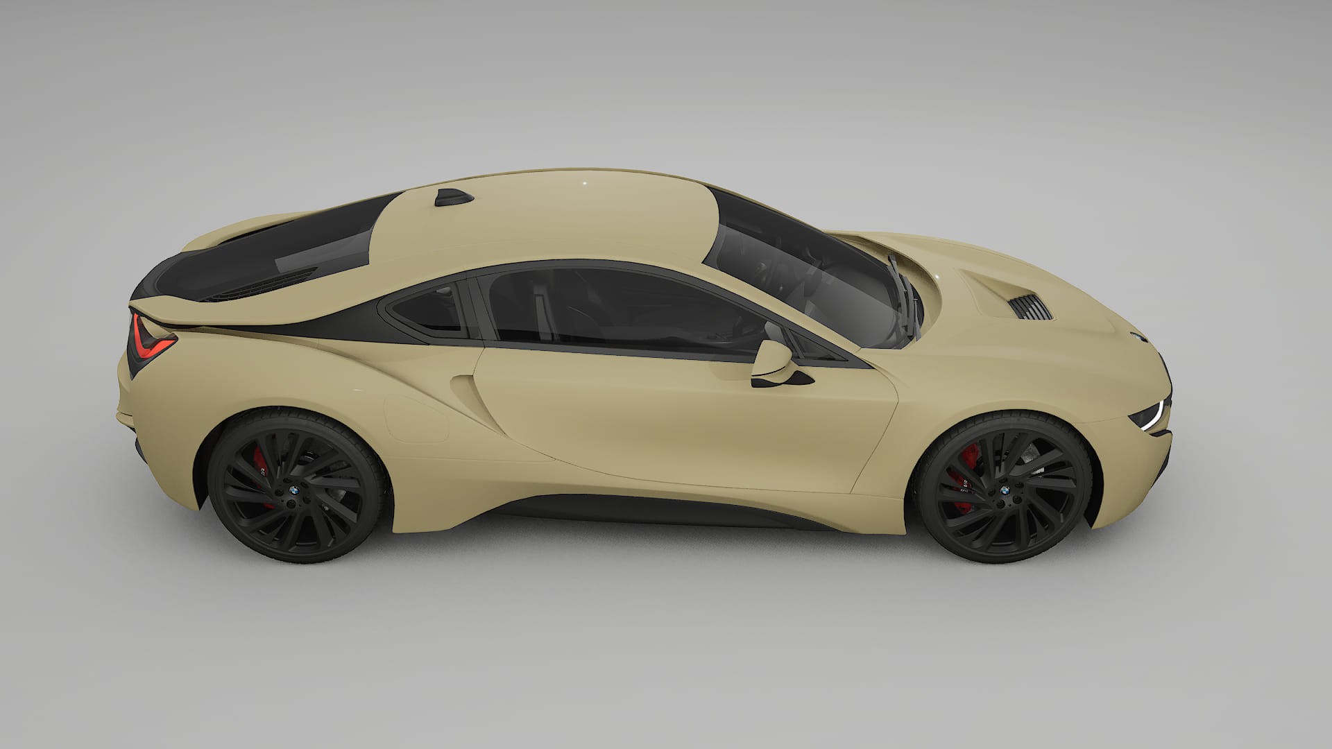 BMW I8 I12 TPU Lackskyddsfilm | SAND Färgskiftande PPF – Komplett Förskuret Kit