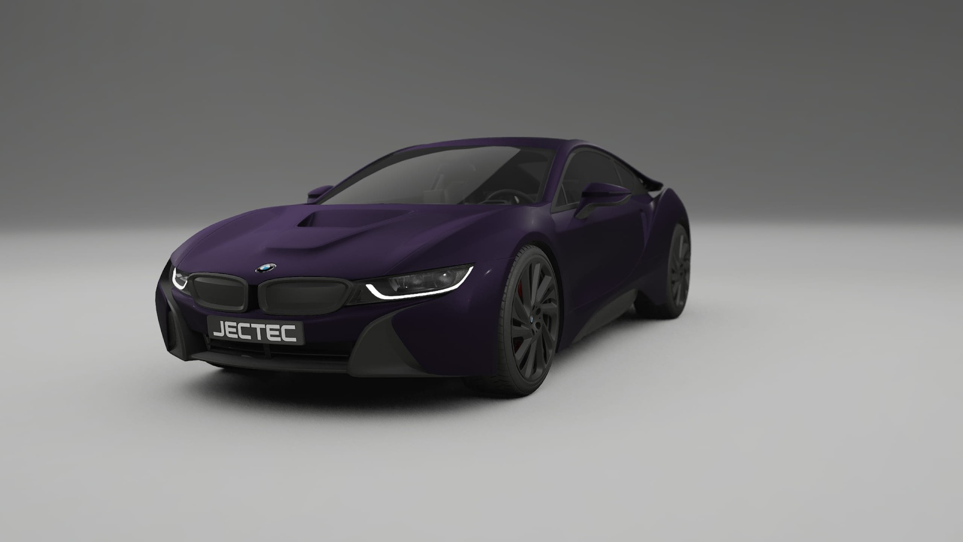 BMW I8 I12 TPU Lackskyddsfilm | VIOLET Färgskiftande PPF – Komplett Förskuret Kit