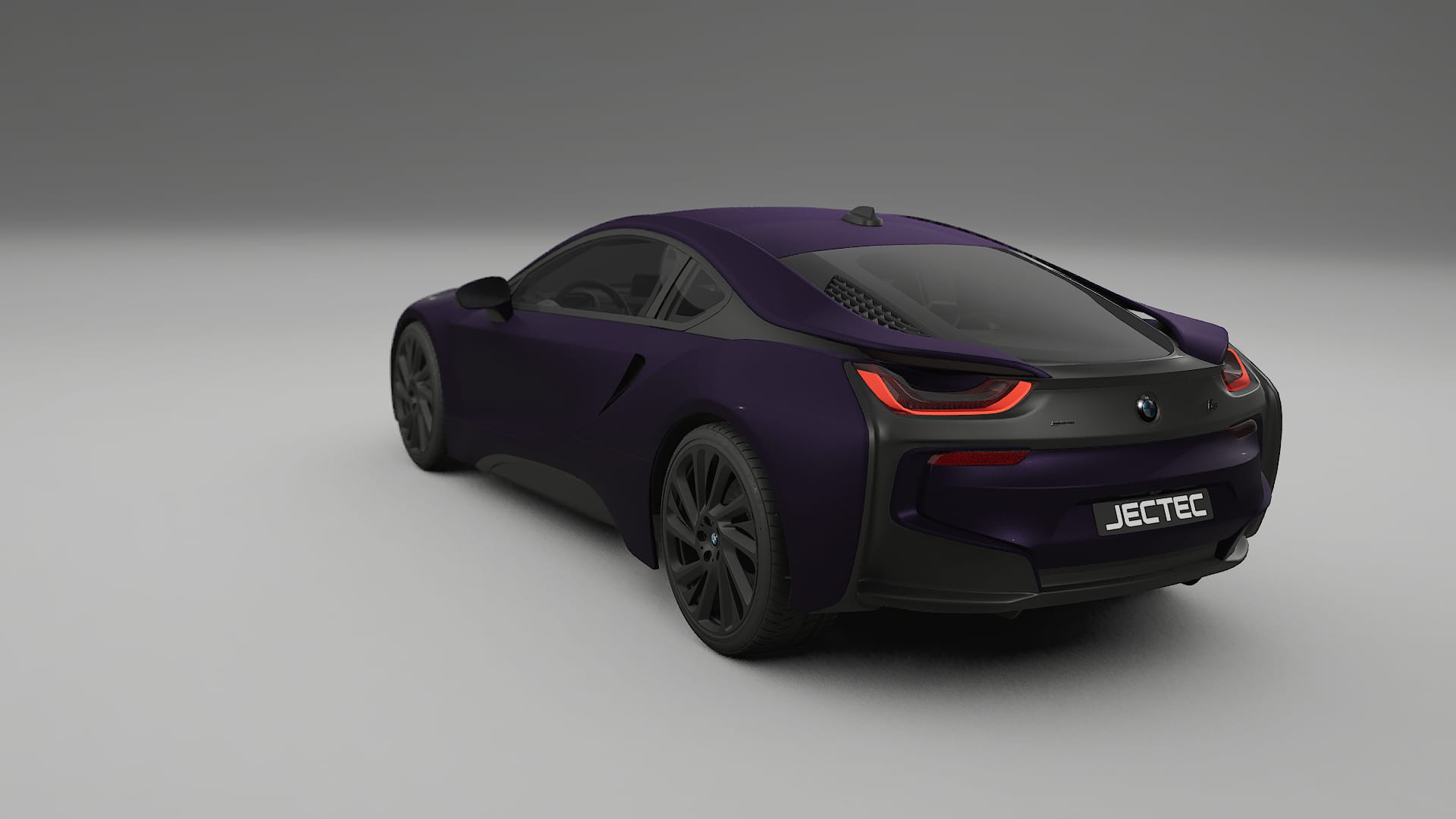 BMW I8 I12 TPU Lackskyddsfilm | VIOLET Färgskiftande PPF – Komplett Förskuret Kit