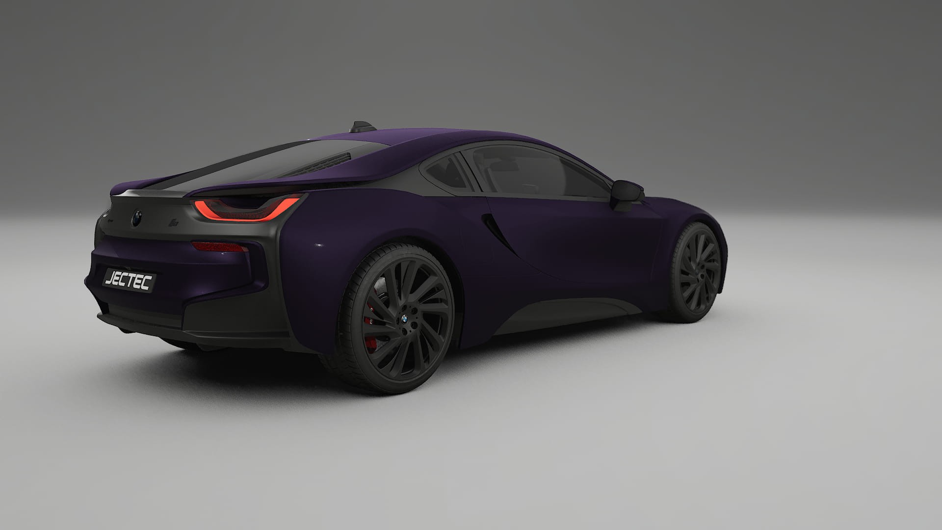 BMW I8 I12 TPU Lackskyddsfilm | VIOLET Färgskiftande PPF – Komplett Förskuret Kit