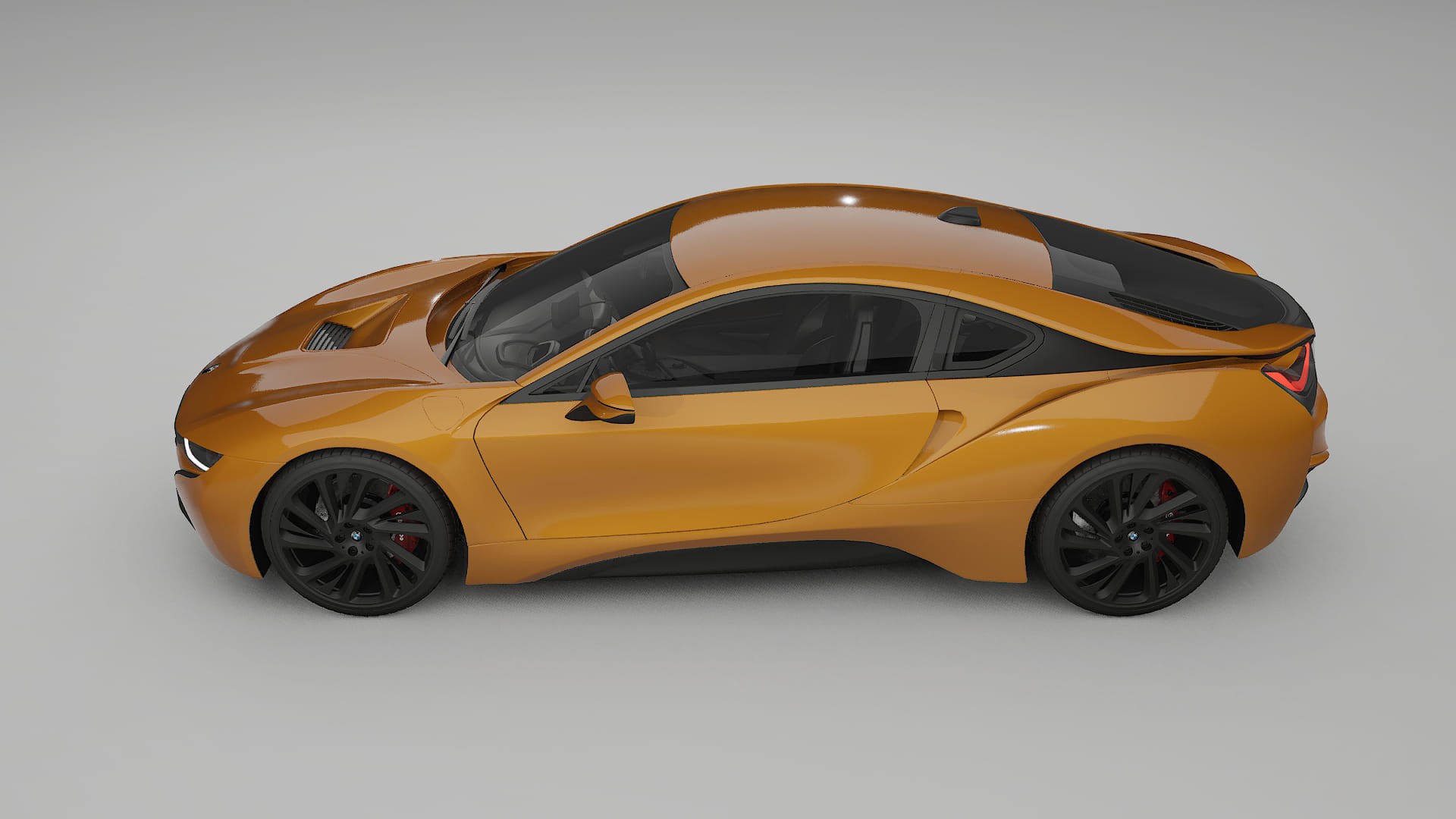 BMW I8 I12 TPU Lackskyddsfilm | DAISY Färgskiftande PPF – Komplett Förskuret Kit