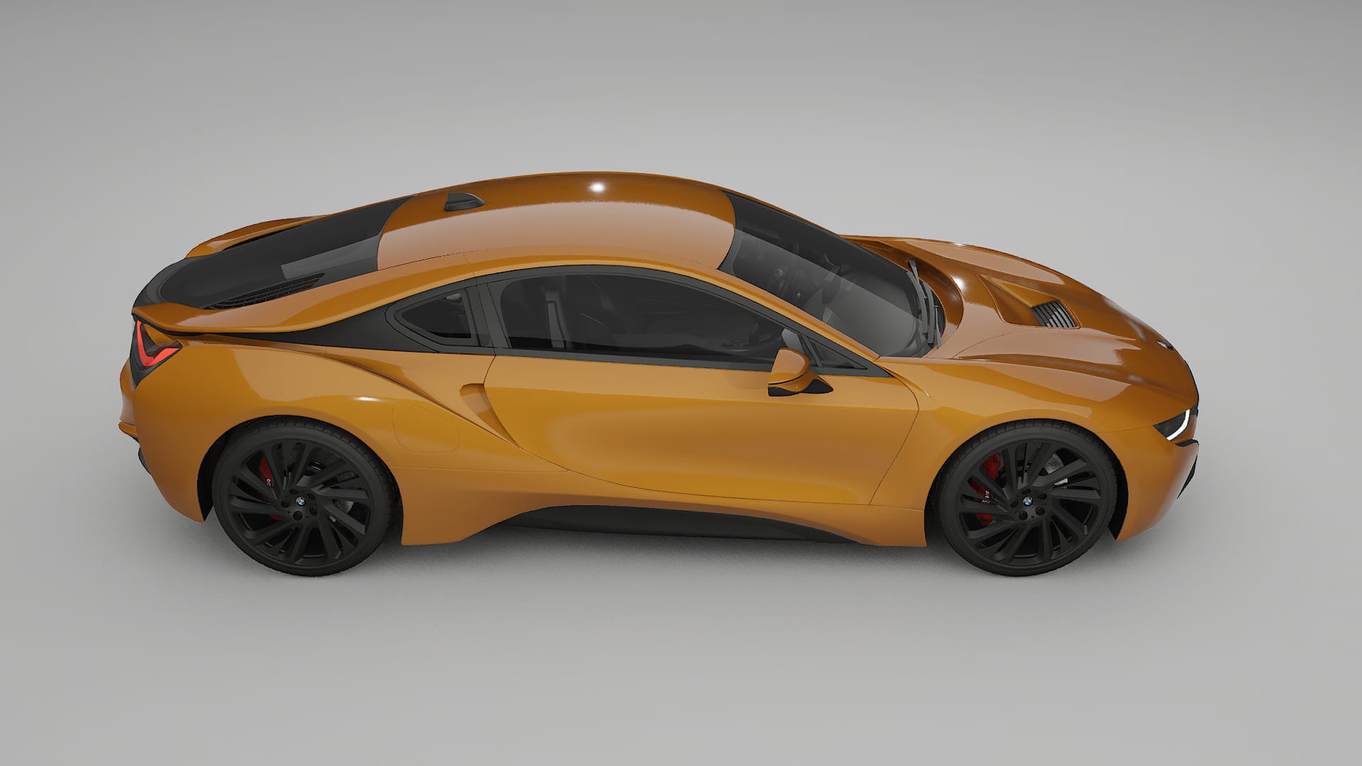 BMW I8 I12 TPU Lackskyddsfilm | DAISY Färgskiftande PPF – Komplett Förskuret Kit