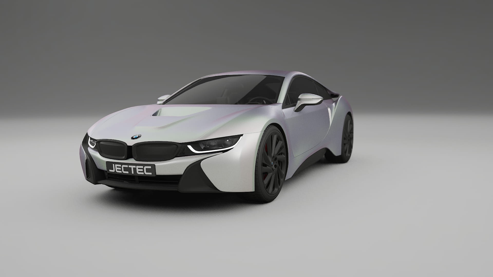 BMW I8 I12 TPU Lackskyddsfilm | NEBULA Färgskiftande PPF – Komplett Förskuret Kit