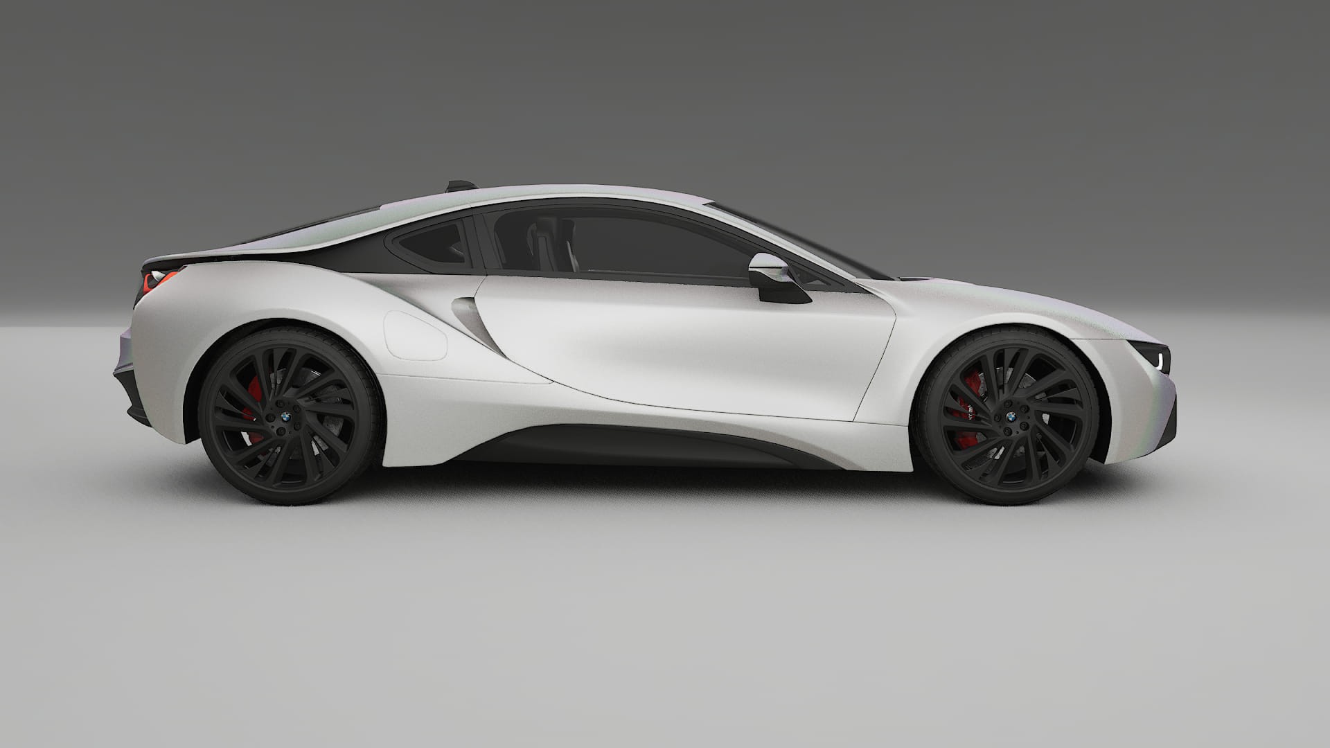 BMW I8 I12 TPU Lackskyddsfilm | NEBULA Färgskiftande PPF – Komplett Förskuret Kit