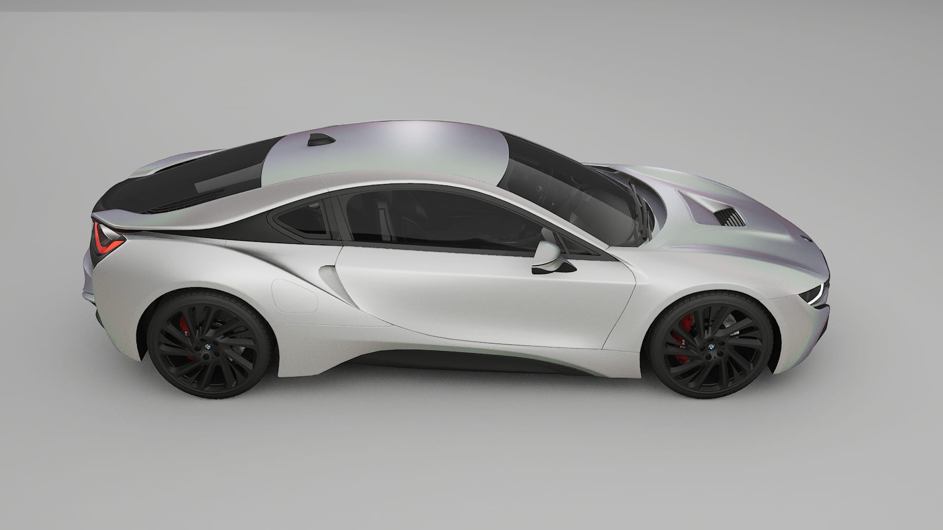 BMW I8 I12 TPU Lackskyddsfilm | NEBULA Färgskiftande PPF – Komplett Förskuret Kit