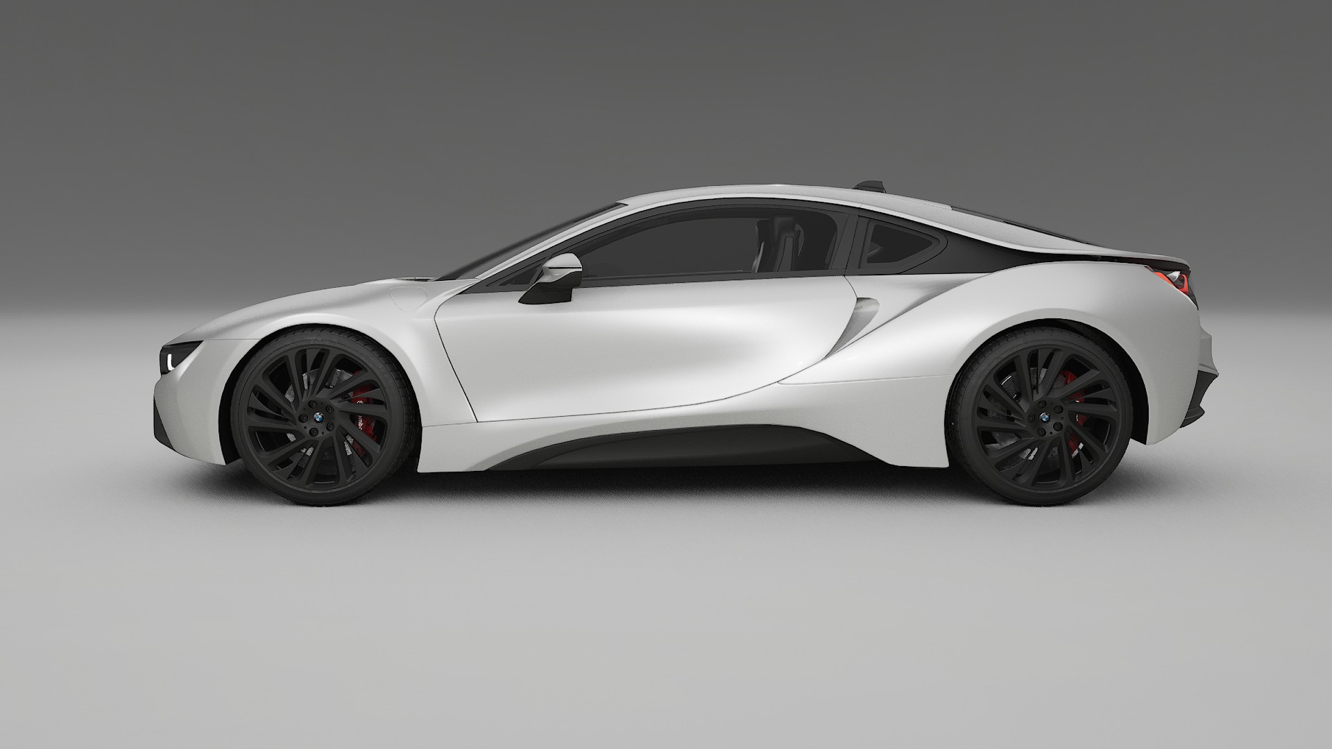 BMW I8 I12 TPU Lackskyddsfilm | OPAL Färgskiftande PPF – Komplett Förskuret Kit