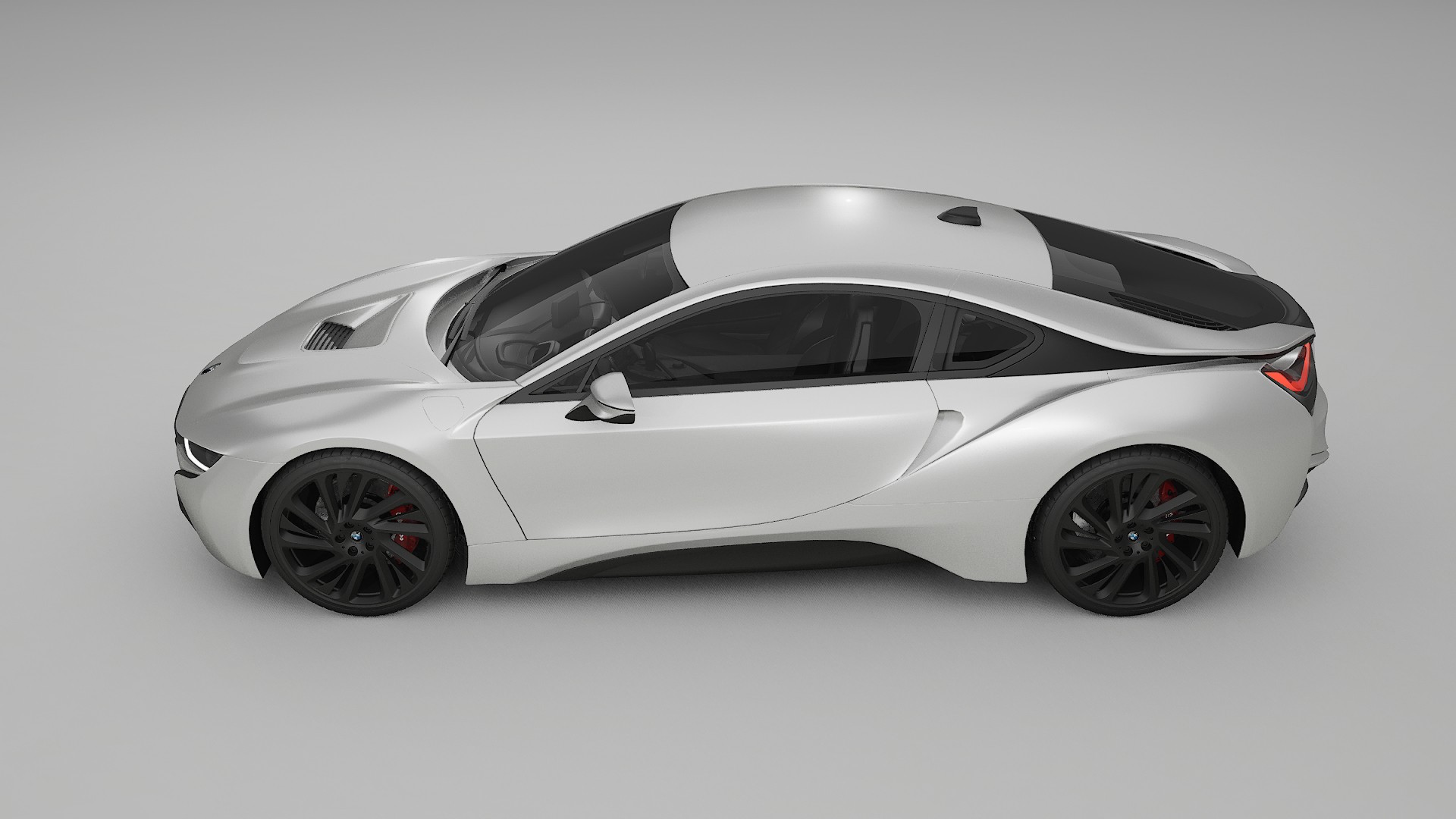 BMW I8 I12 TPU Lackskyddsfilm | OPAL Färgskiftande PPF – Komplett Förskuret Kit