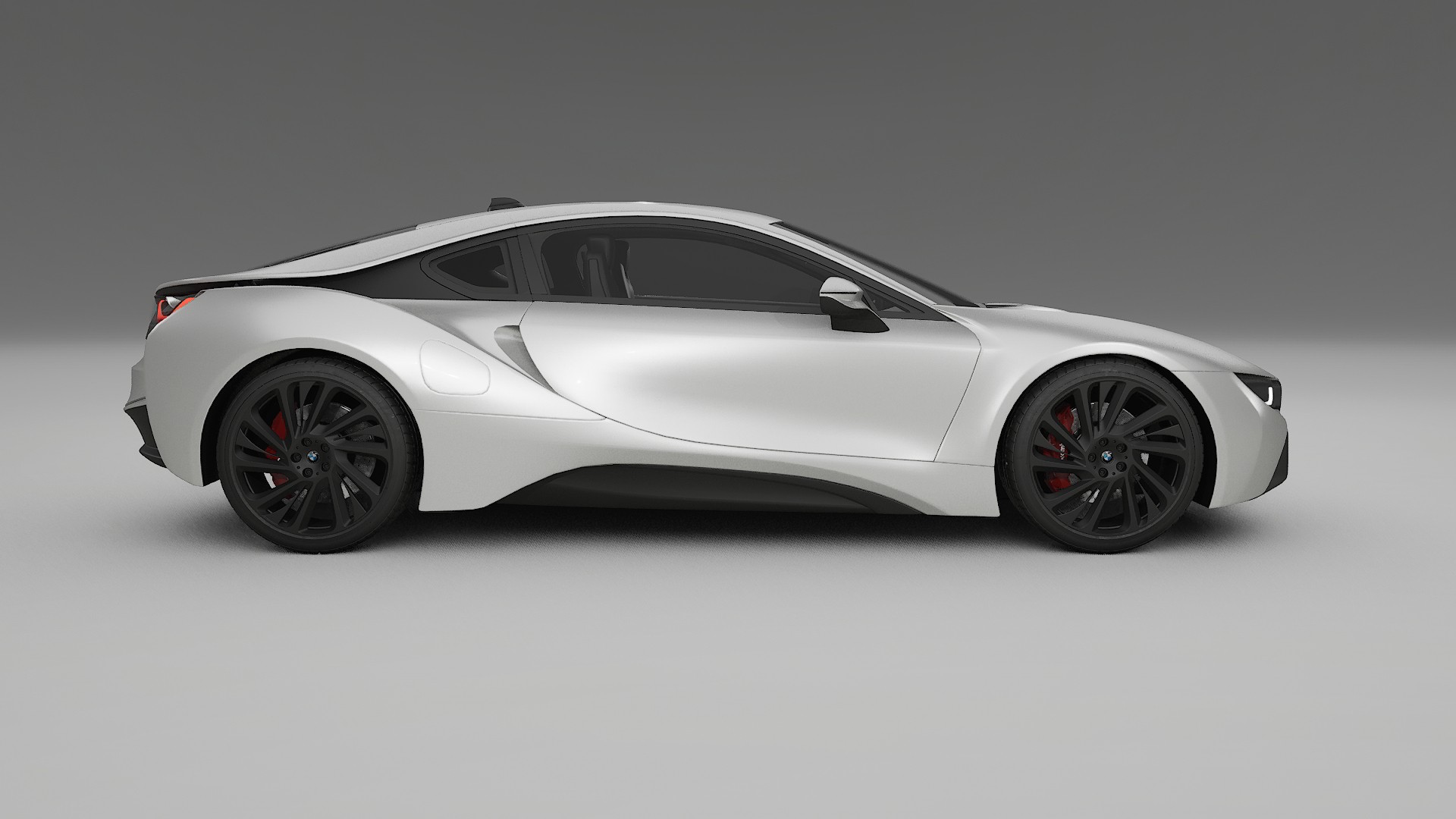 BMW I8 I12 TPU Lackskyddsfilm | OPAL Färgskiftande PPF – Komplett Förskuret Kit