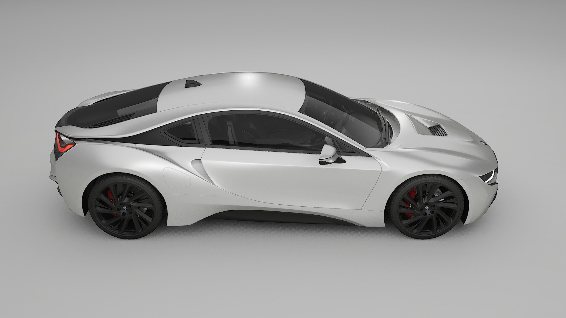 BMW I8 I12 TPU Lackskyddsfilm | OPAL Färgskiftande PPF – Komplett Förskuret Kit