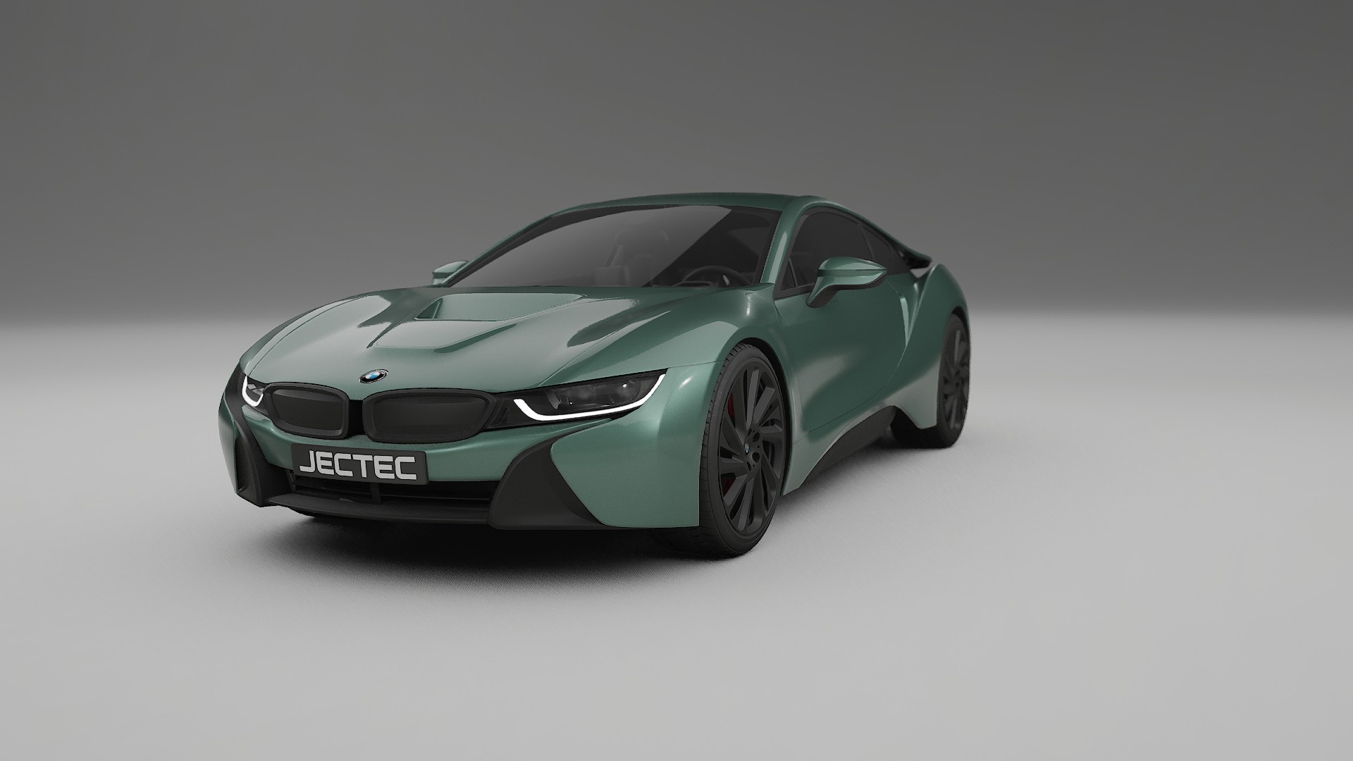 BMW I8 I12 TPU Lackskyddsfilm | EVERGREEN Färgskiftande PPF – Komplett Förskuret Kit