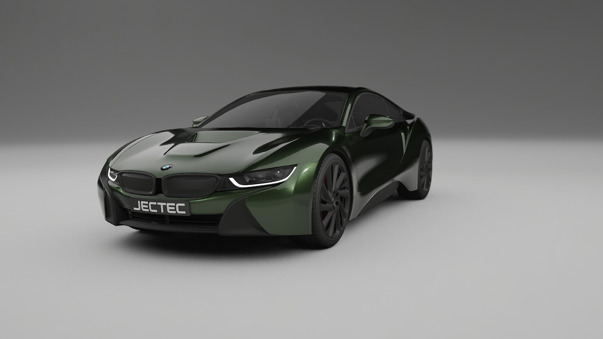 BMW I8 I12 TPU Lackskyddsfilm | LAGOON Färgskiftande PPF – Komplett Förskuret Kit