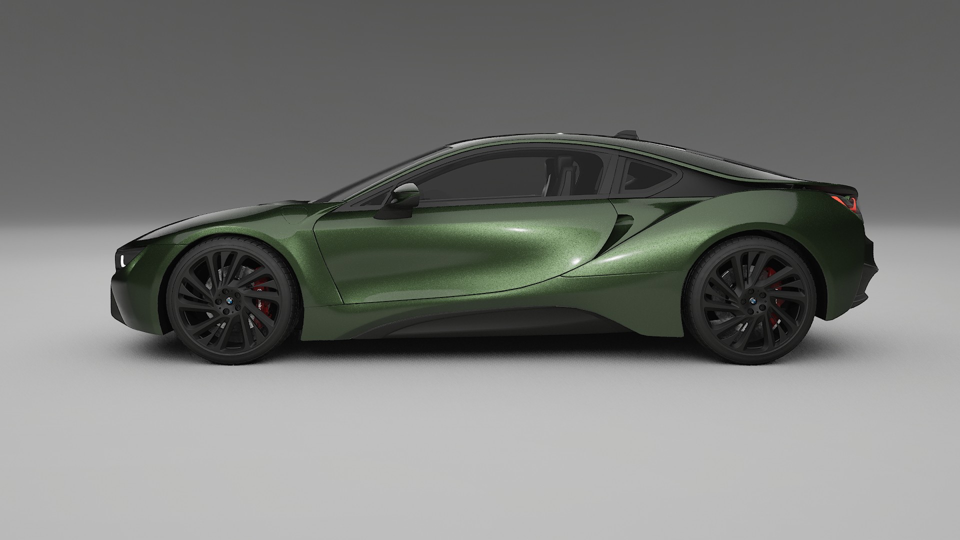 BMW I8 I12 TPU Lackskyddsfilm | LAGOON Färgskiftande PPF – Komplett Förskuret Kit