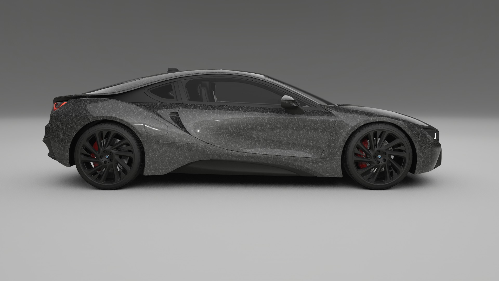 BMW I8 I12 TPU Lackskyddsfilm | FORGED S Färgskiftande PPF – Komplett Förskuret Kit