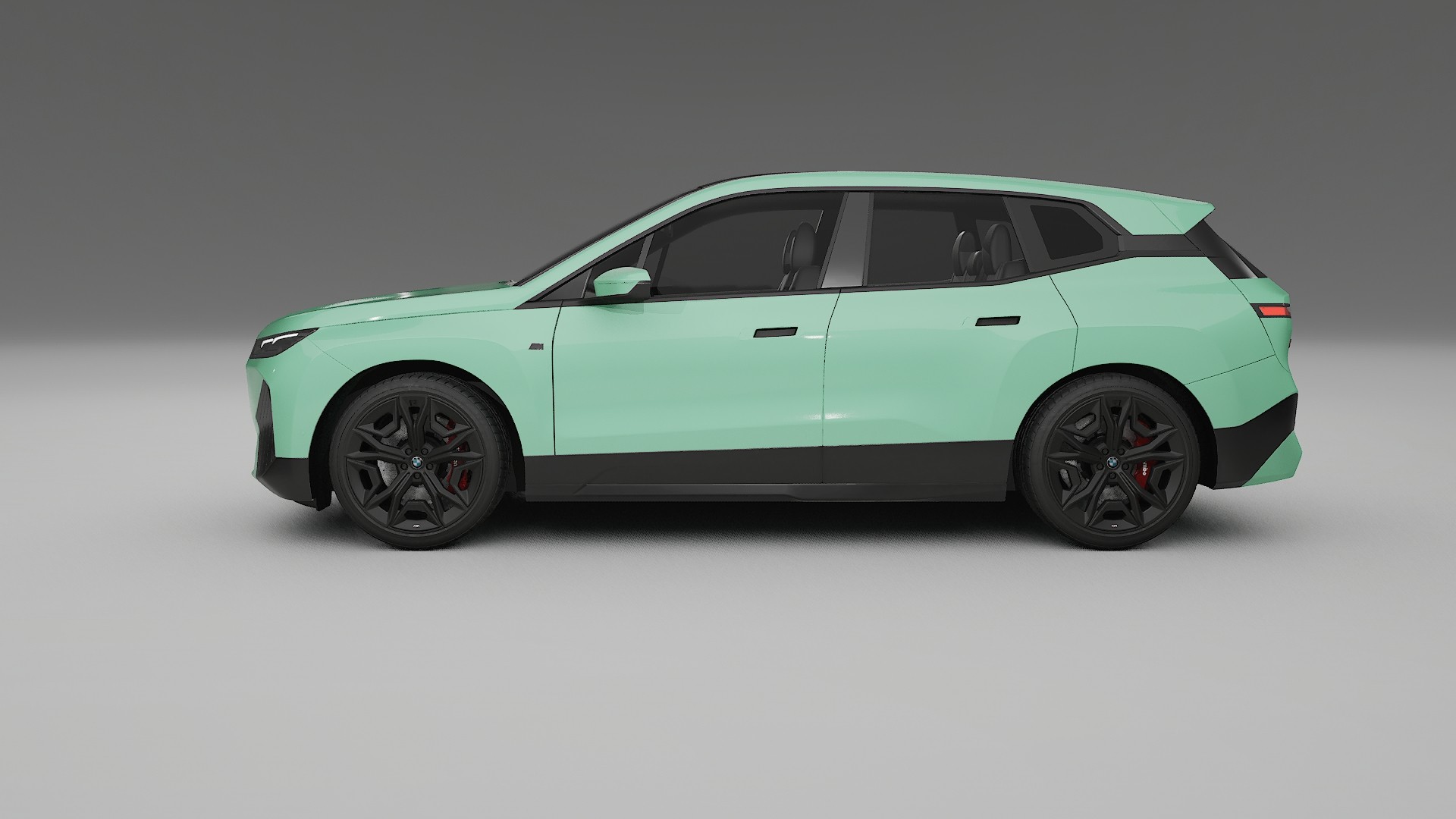 BMW iX M60 TPU Lackskyddsfilm | DUSTY Färgskiftande PPF – Komplett Förskuret Kit