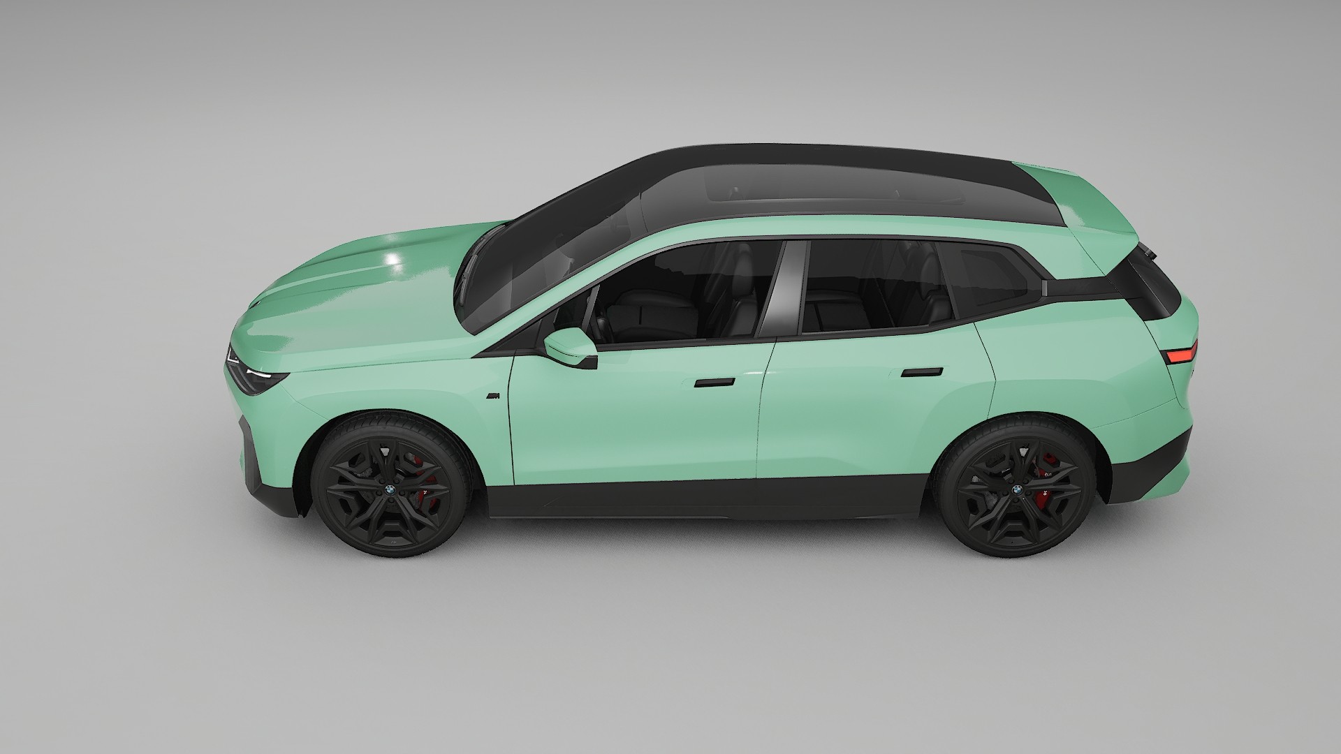 BMW iX M60 TPU Lackskyddsfilm | DUSTY Färgskiftande PPF – Komplett Förskuret Kit