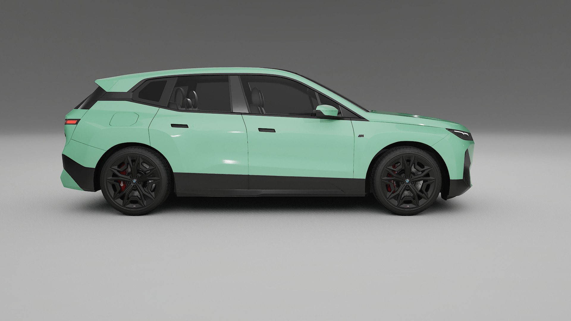 BMW iX M60 TPU Lackskyddsfilm | DUSTY Färgskiftande PPF – Komplett Förskuret Kit