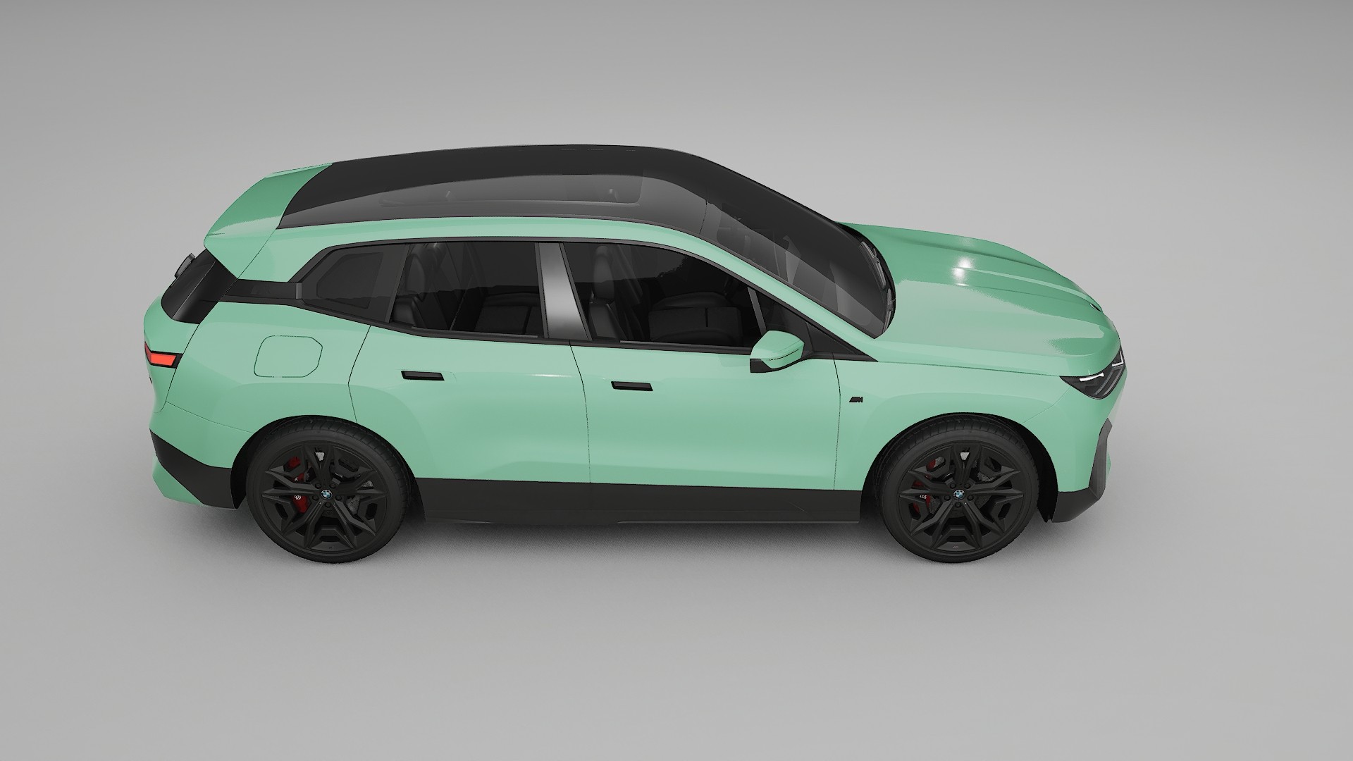 BMW iX M60 TPU Lackskyddsfilm | DUSTY Färgskiftande PPF – Komplett Förskuret Kit