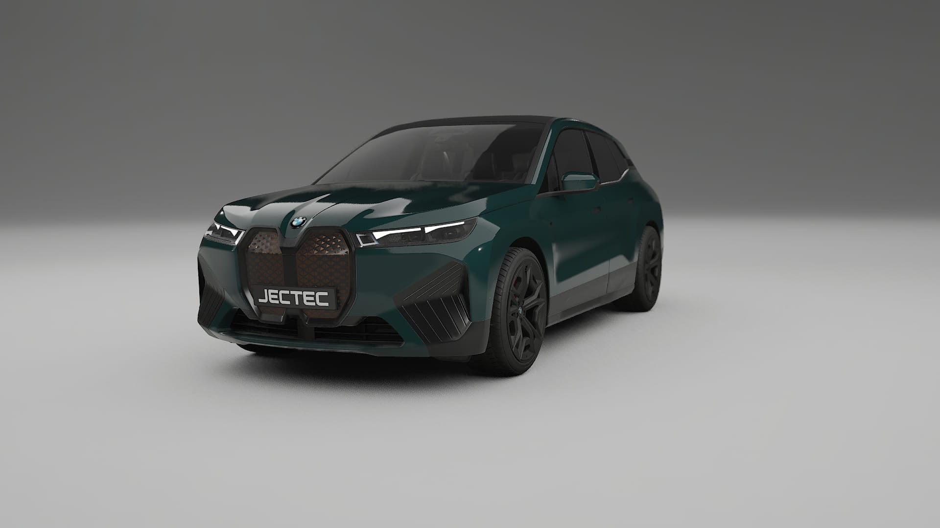 BMW iX M60 TPU Lackskyddsfilm | INFERNO Färgskiftande PPF – Komplett Förskuret Kit