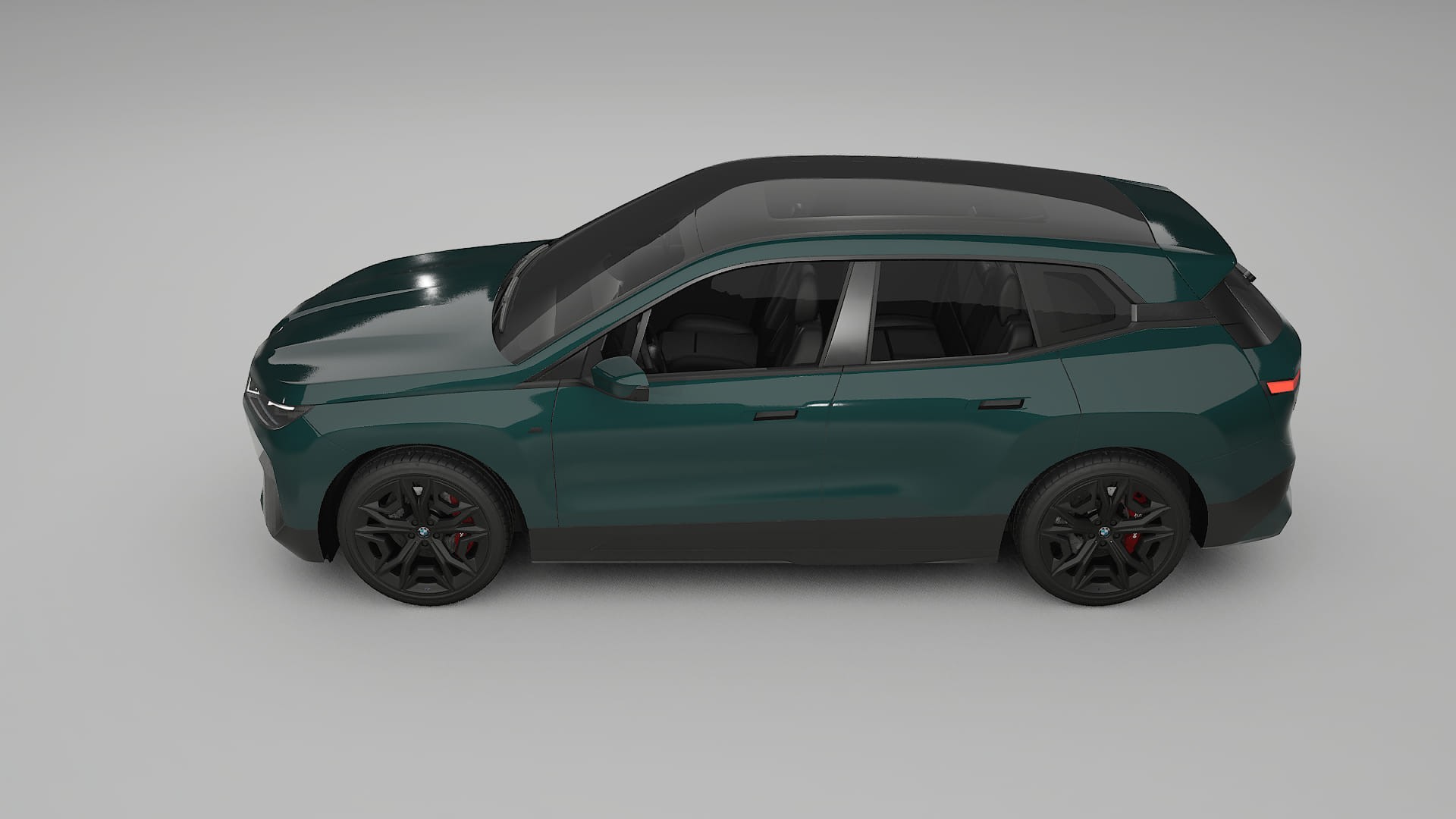 BMW iX M60 TPU Lackskyddsfilm | INFERNO Färgskiftande PPF – Komplett Förskuret Kit