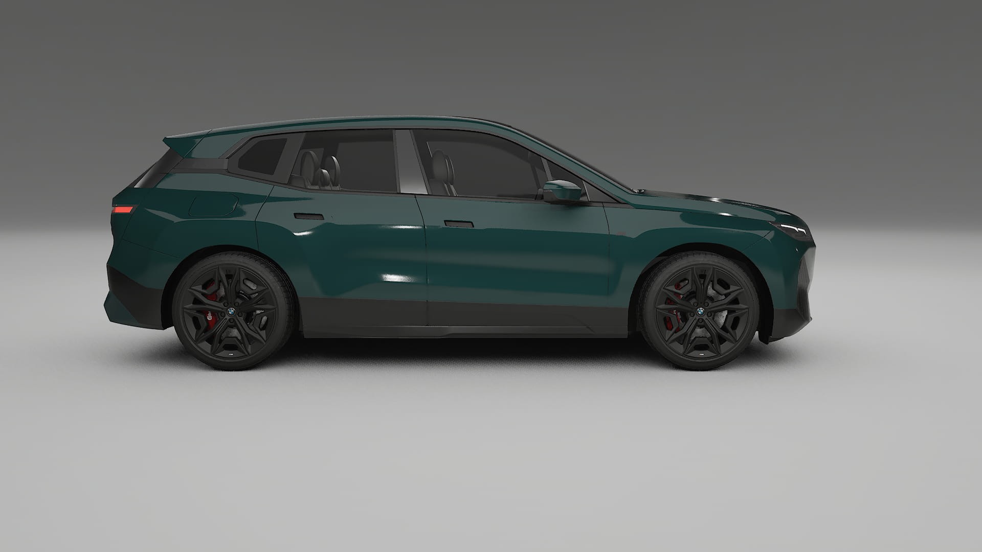 BMW iX M60 TPU Lackskyddsfilm | INFERNO Färgskiftande PPF – Komplett Förskuret Kit