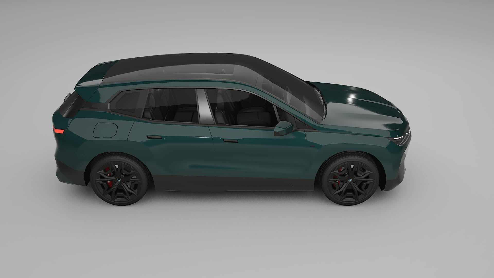 BMW iX M60 TPU Lackskyddsfilm | INFERNO Färgskiftande PPF – Komplett Förskuret Kit