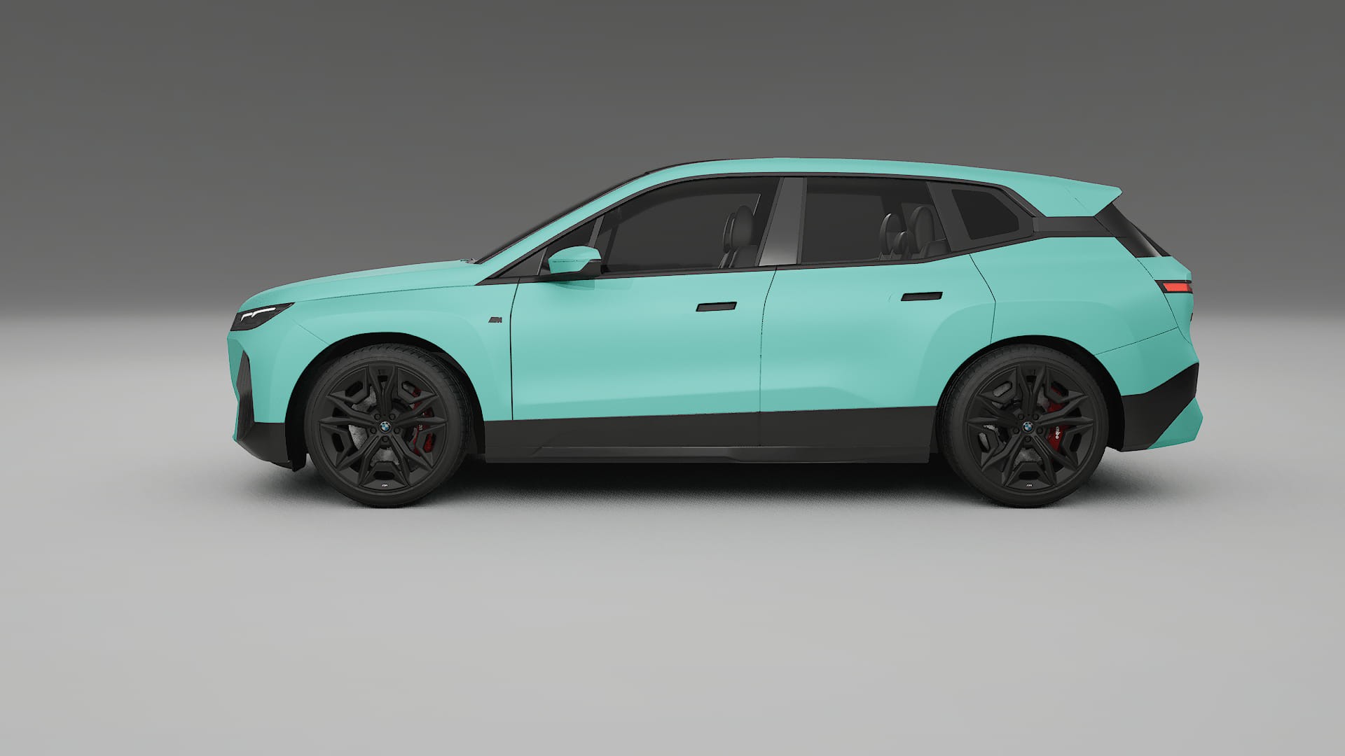 BMW iX M60 TPU Lackskyddsfilm | FROST Färgskiftande PPF – Komplett Förskuret Kit