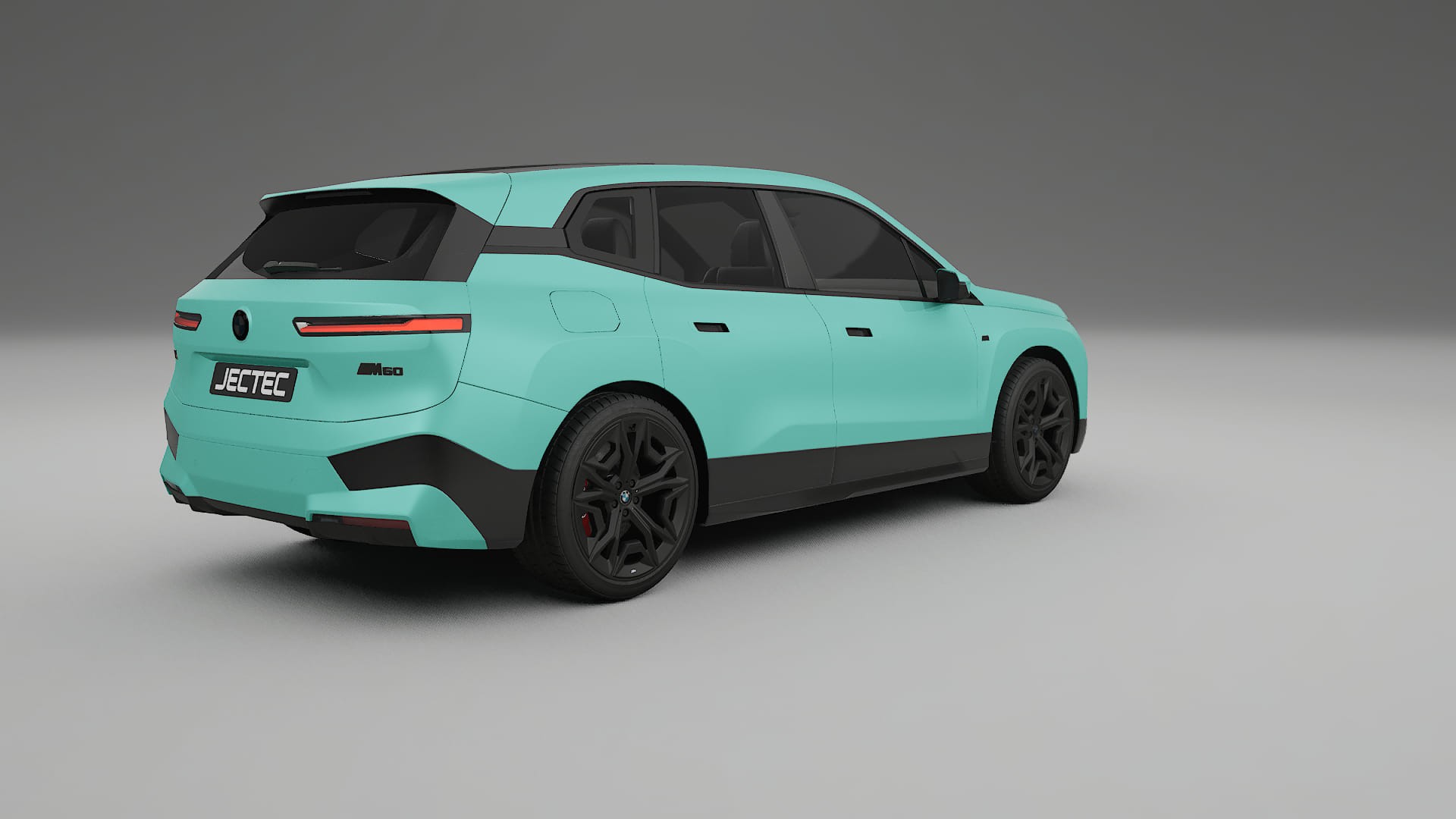 BMW iX M60 TPU Lackskyddsfilm | FROST Färgskiftande PPF – Komplett Förskuret Kit