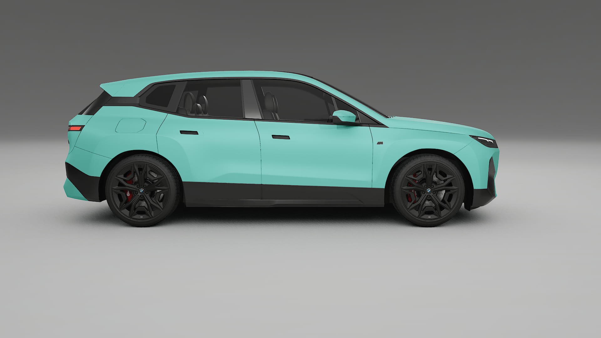 BMW iX M60 TPU Lackskyddsfilm | FROST Färgskiftande PPF – Komplett Förskuret Kit