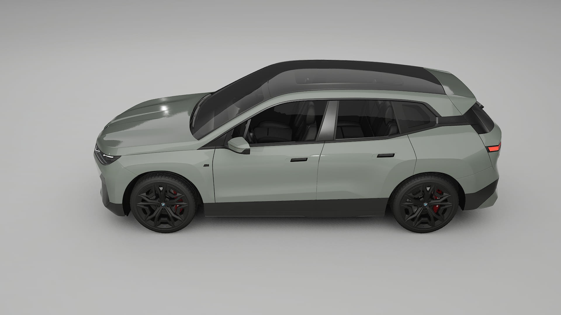 BMW iX M60 TPU Lackskyddsfilm | SLATE Färgskiftande PPF – Komplett Förskuret Kit