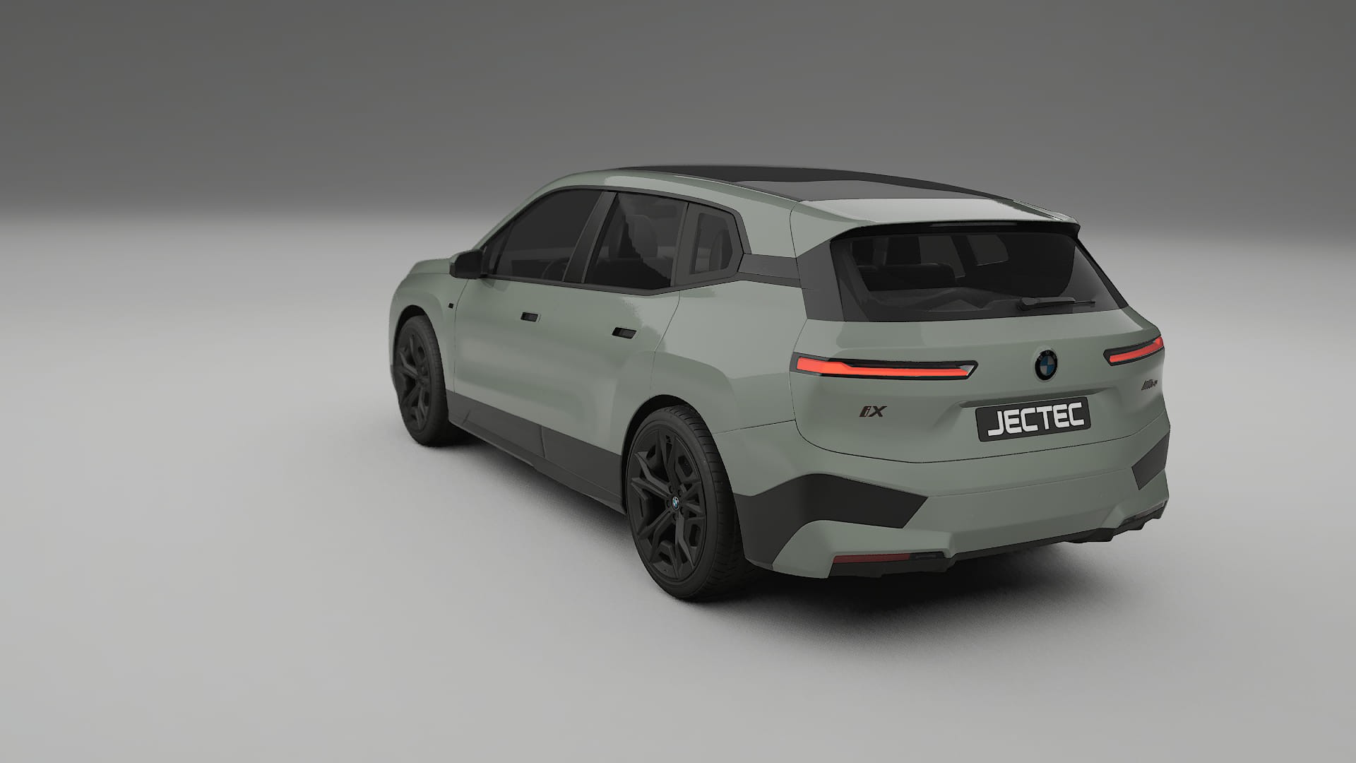 BMW iX M60 TPU Lackskyddsfilm | SLATE Färgskiftande PPF – Komplett Förskuret Kit