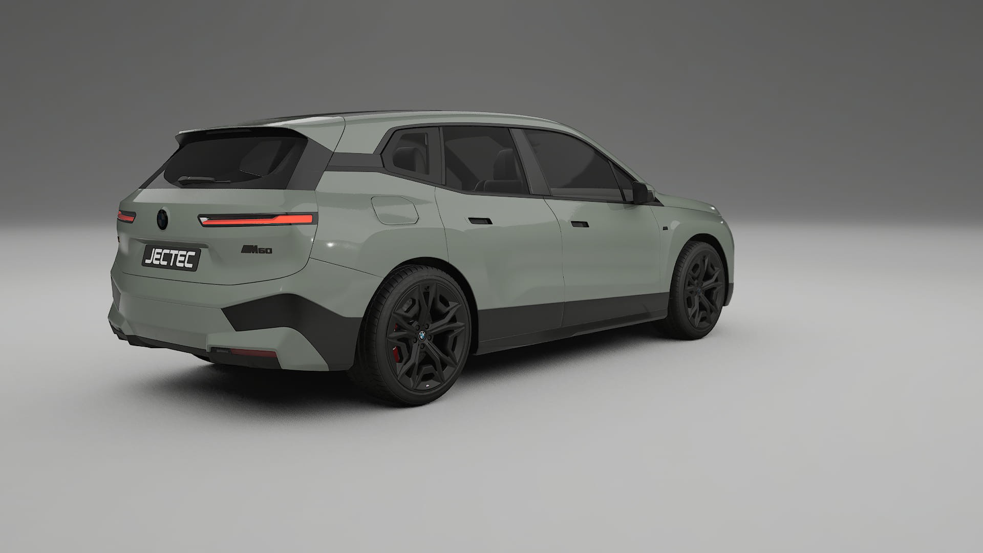 BMW iX M60 TPU Lackskyddsfilm | SLATE Färgskiftande PPF – Komplett Förskuret Kit