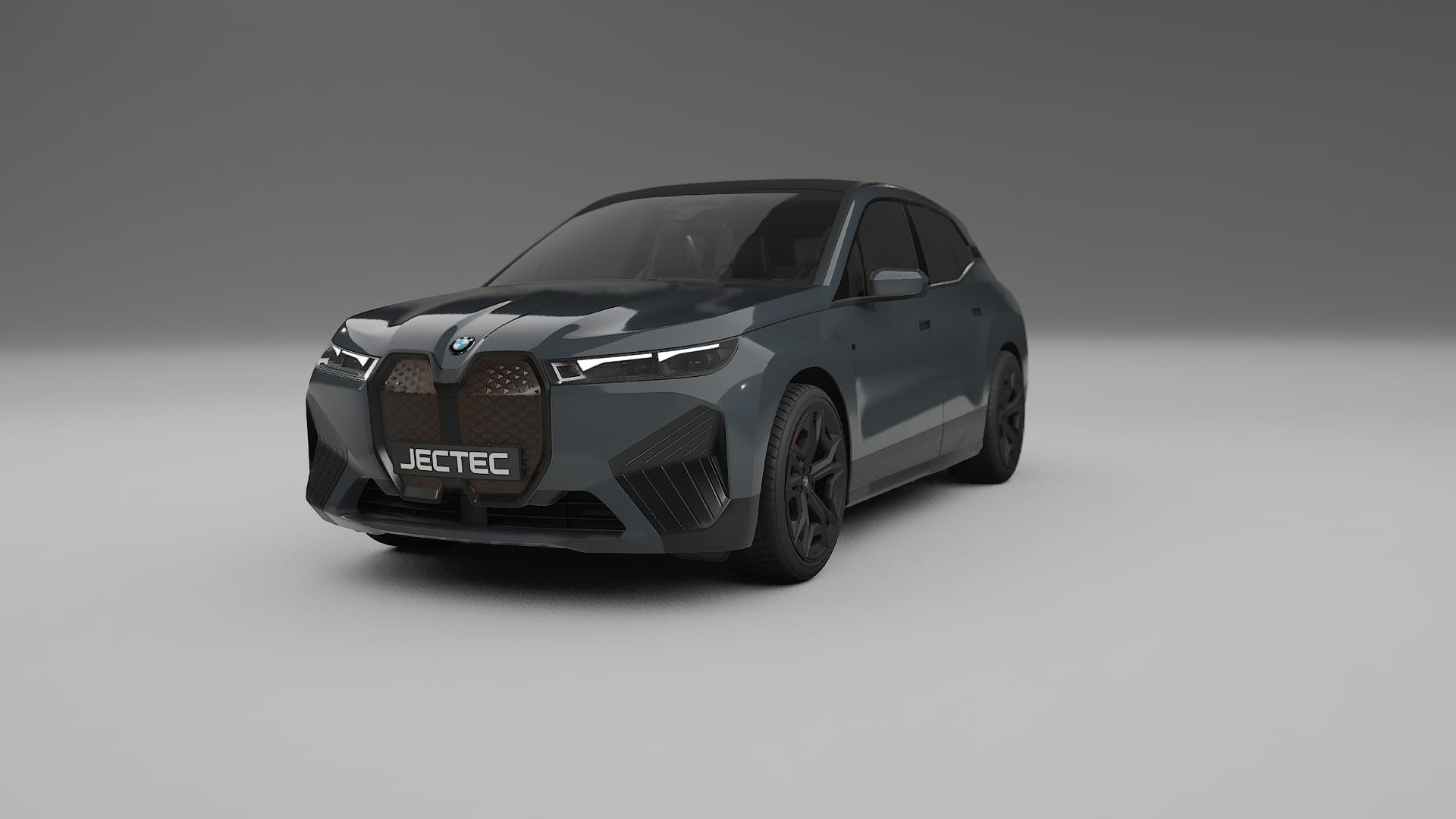 BMW iX M60 TPU Lackskyddsfilm | GRANITE Färgskiftande PPF – Komplett Förskuret Kit