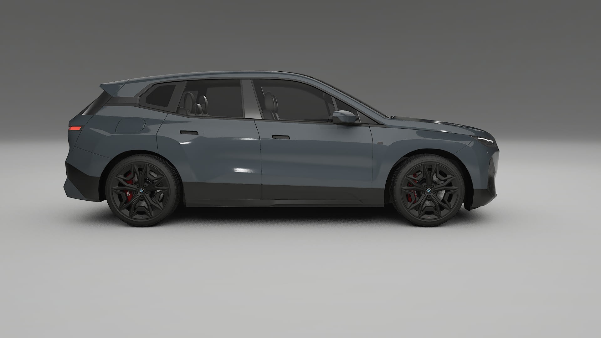 BMW iX M60 TPU Lackskyddsfilm | GRANITE Färgskiftande PPF – Komplett Förskuret Kit