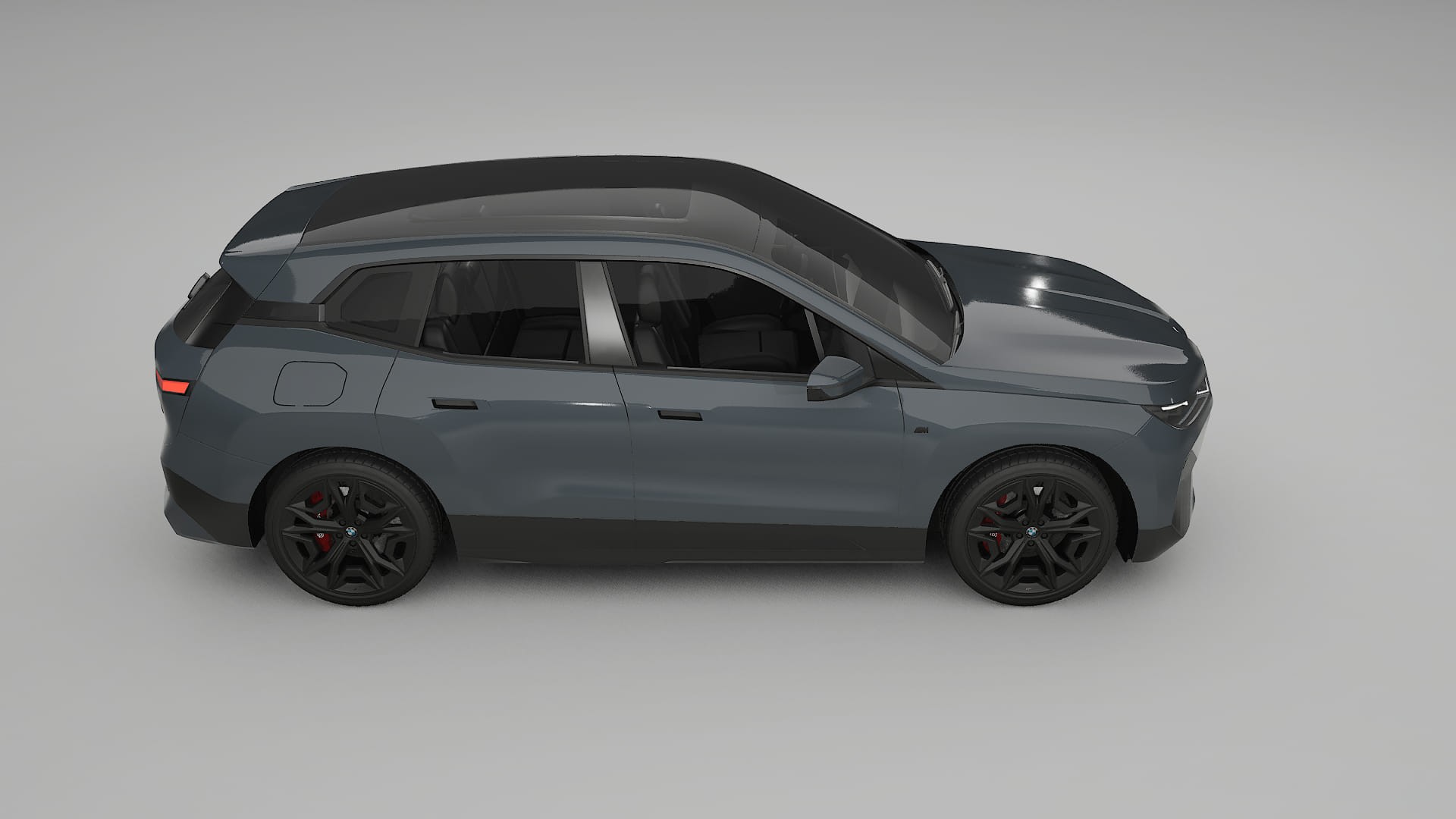 BMW iX M60 TPU Lackskyddsfilm | GRANITE Färgskiftande PPF – Komplett Förskuret Kit