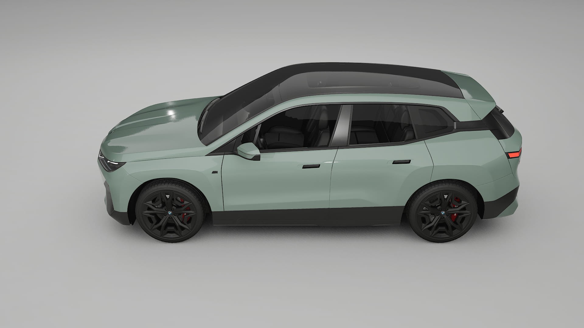 BMW iX M60 TPU Lackskyddsfilm | CINDER Färgskiftande PPF – Komplett Förskuret Kit