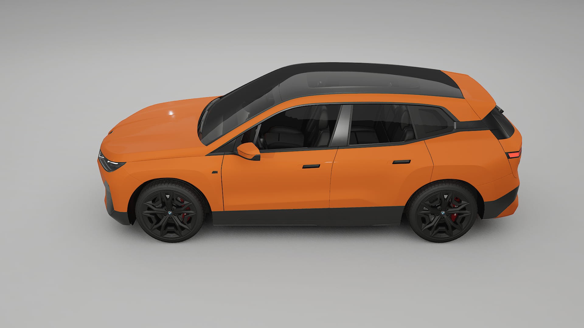 BMW iX M60 TPU Lackskyddsfilm | ROCKET Färgskiftande PPF – Komplett Förskuret Kit