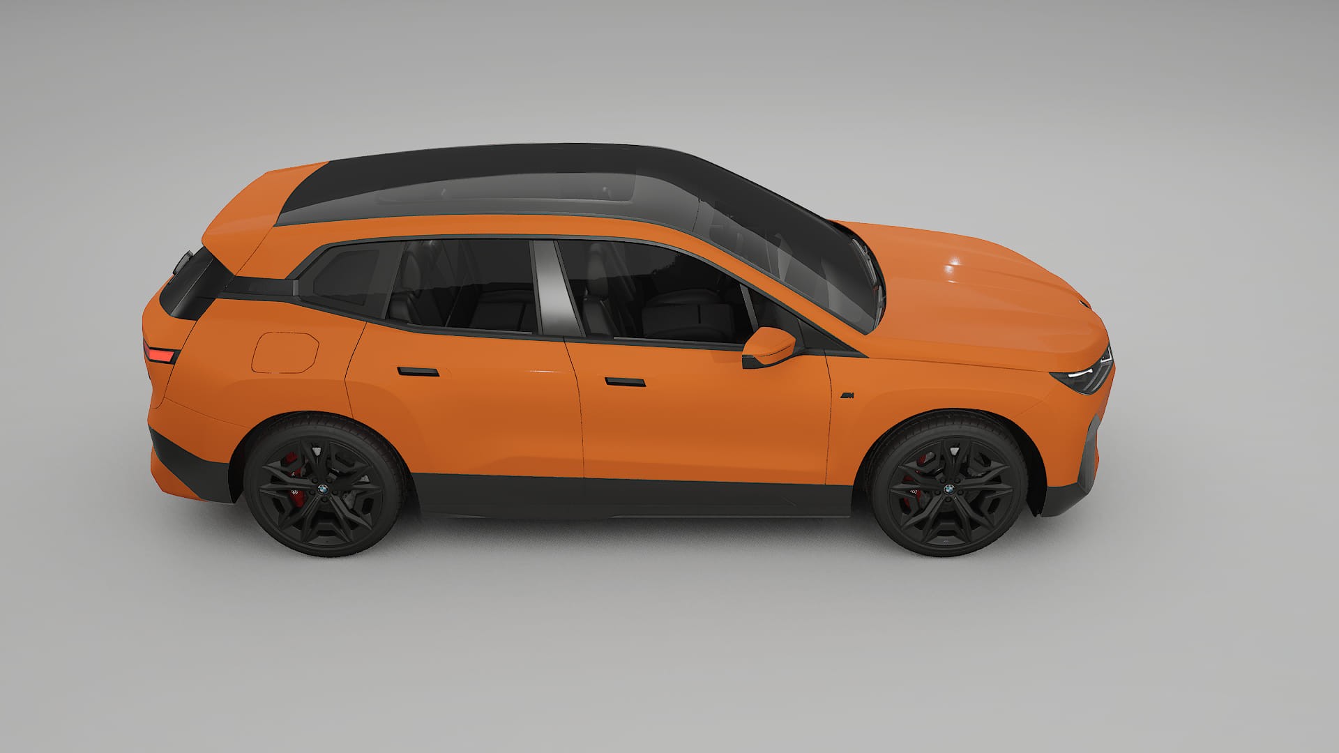 BMW iX M60 TPU Lackskyddsfilm | ROCKET Färgskiftande PPF – Komplett Förskuret Kit