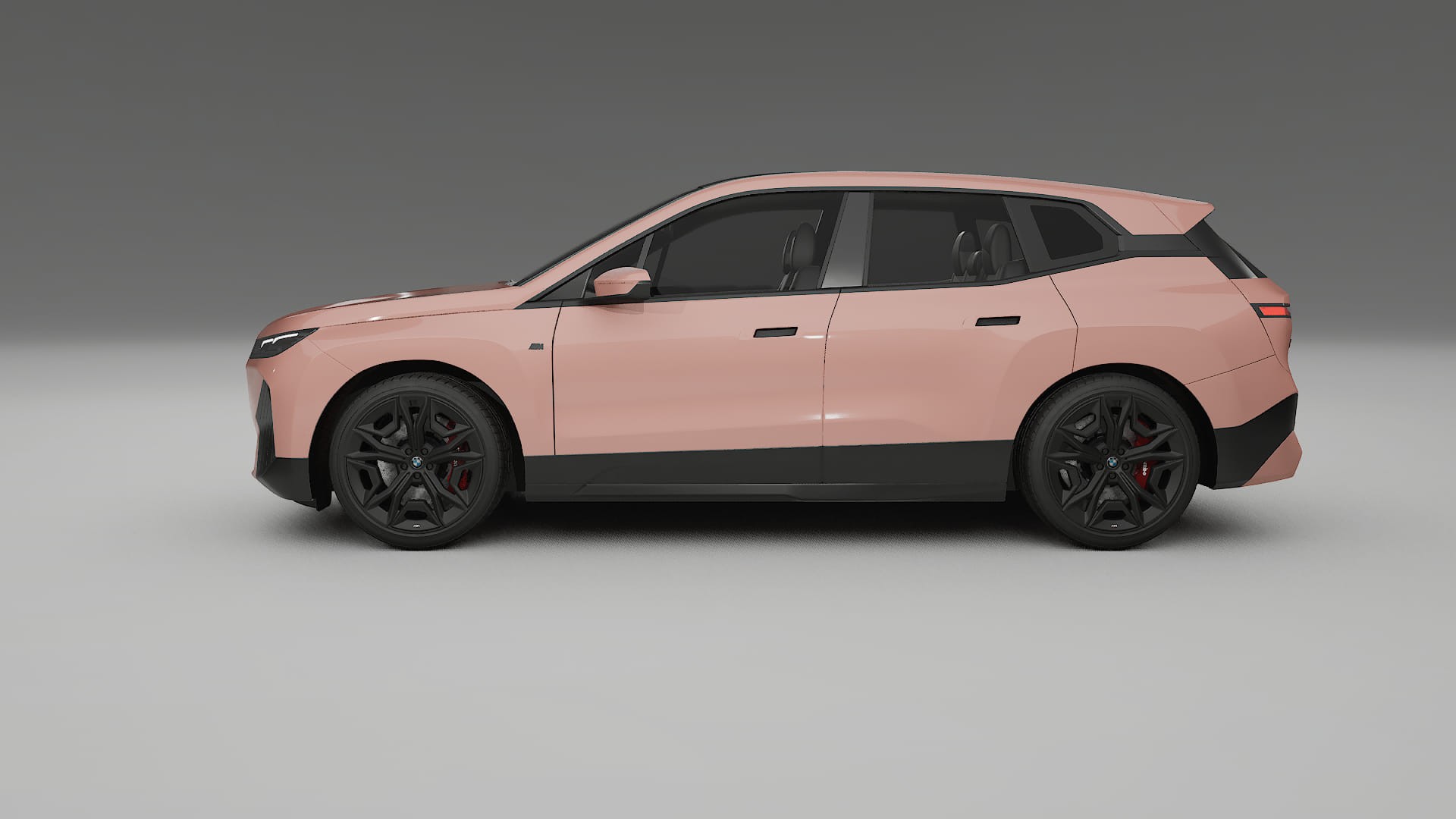 BMW iX M60 TPU Lackskyddsfilm | BLUSH Färgskiftande PPF – Komplett Förskuret Kit