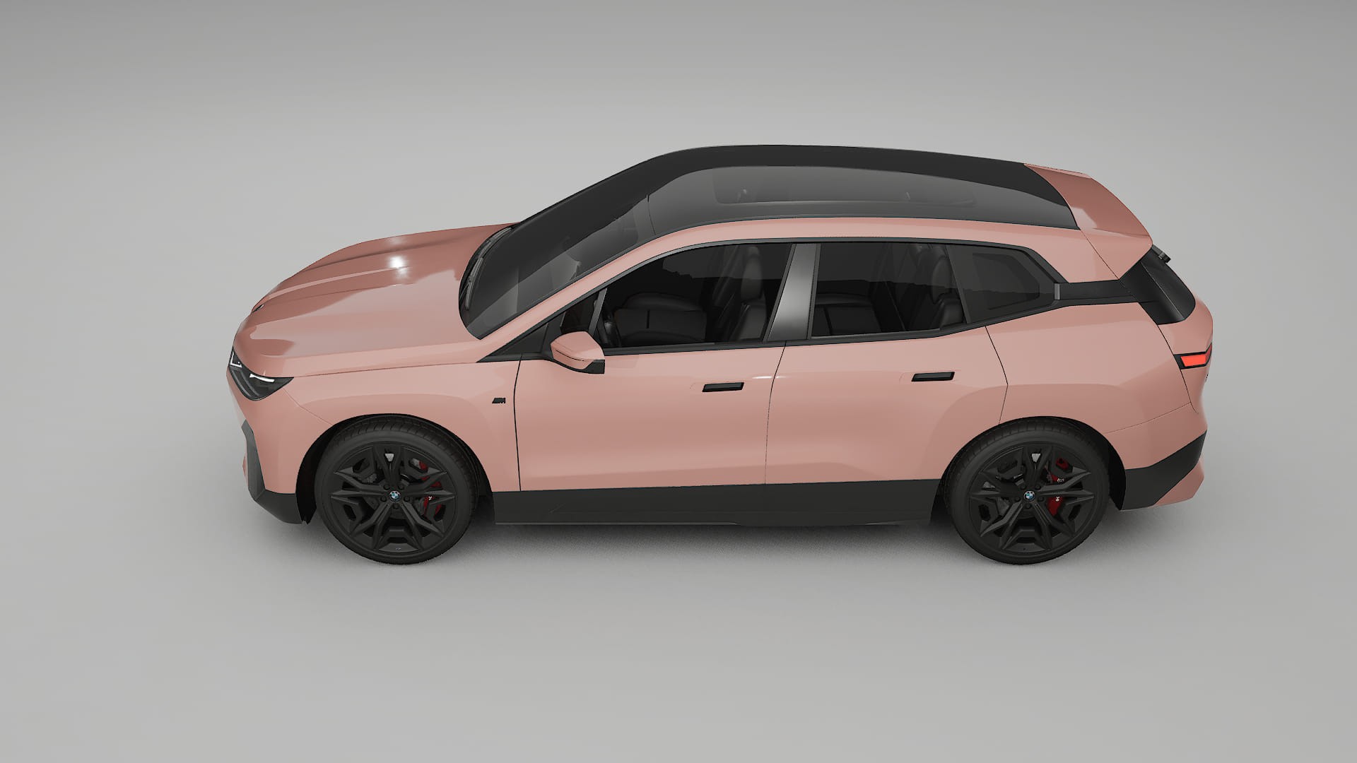 BMW iX M60 TPU Lackskyddsfilm | BLUSH Färgskiftande PPF – Komplett Förskuret Kit