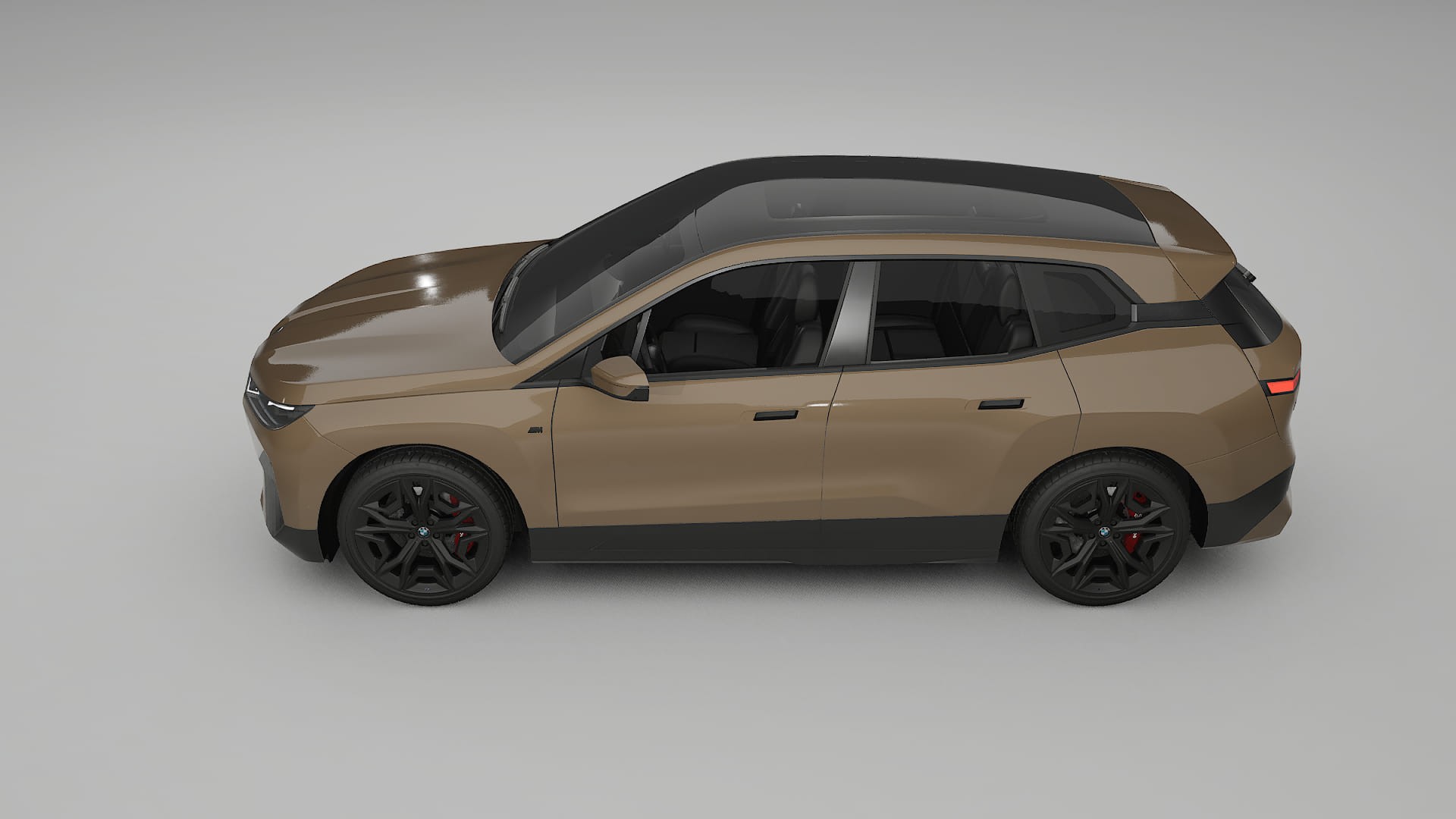 BMW iX M60 TPU Lackskyddsfilm | SAHARA Färgskiftande PPF – Komplett Förskuret Kit