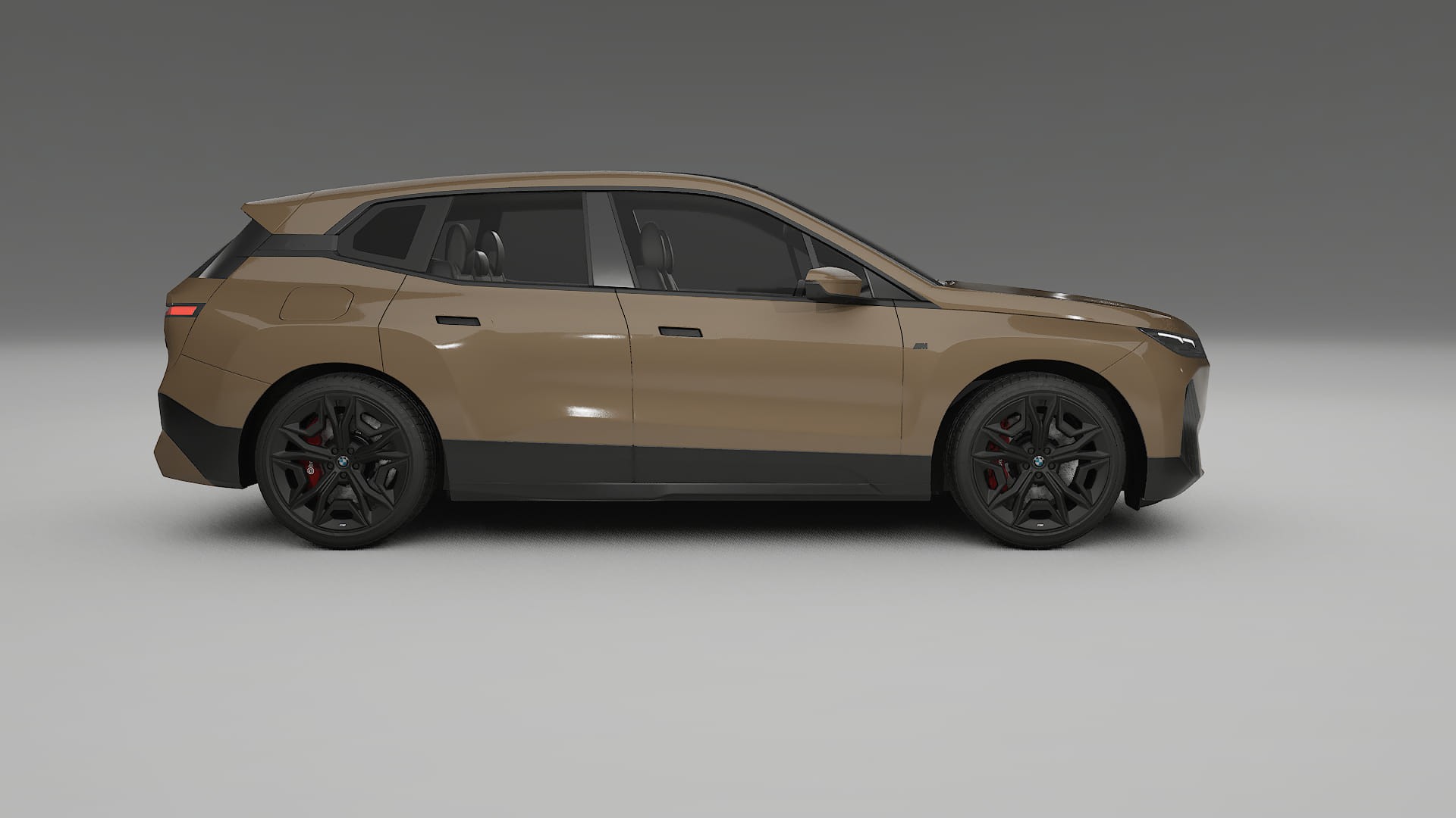 BMW iX M60 TPU Lackskyddsfilm | SAHARA Färgskiftande PPF – Komplett Förskuret Kit